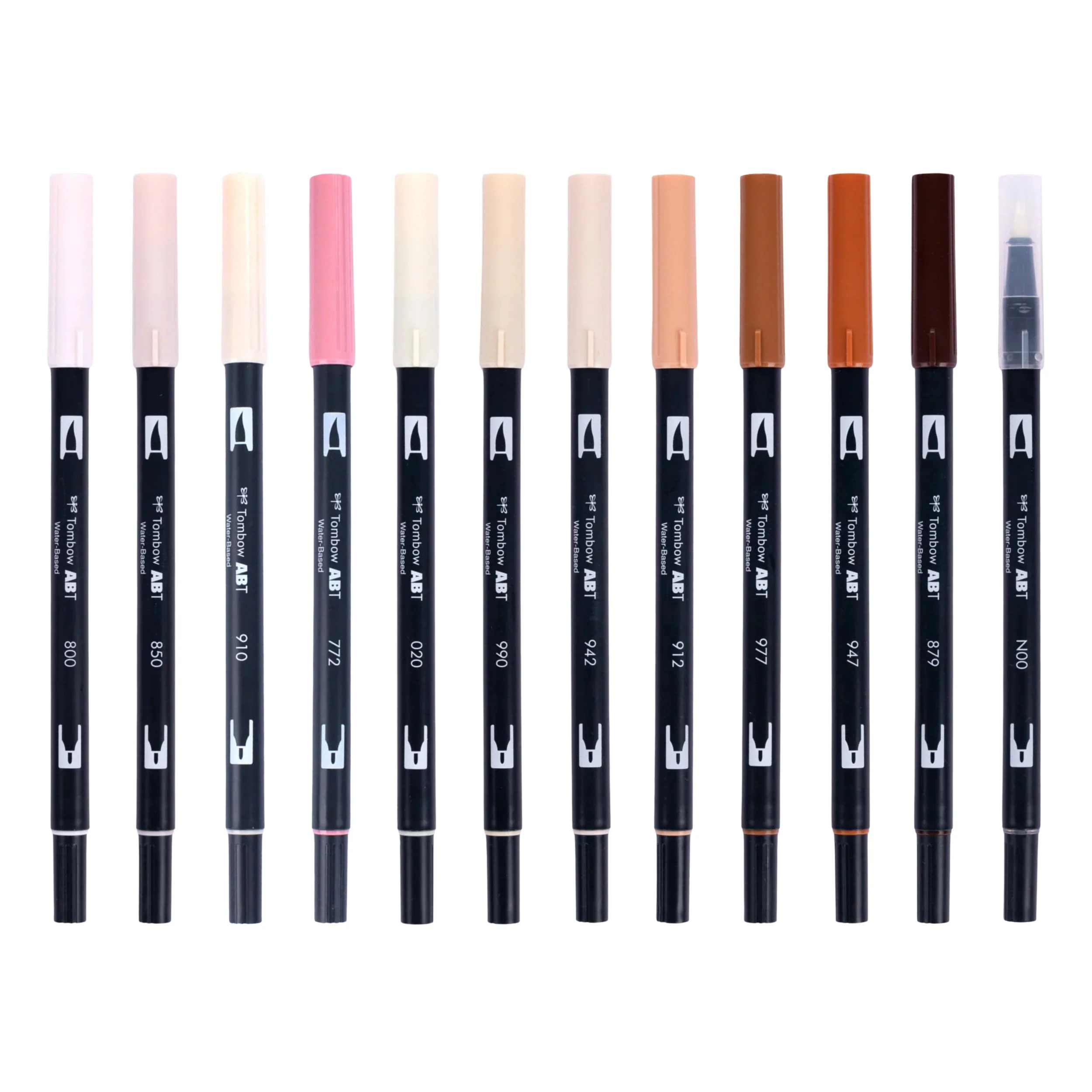 Tombow ABT Dual Brush Pen - Portrait - 12 Colors Set - Image 2
