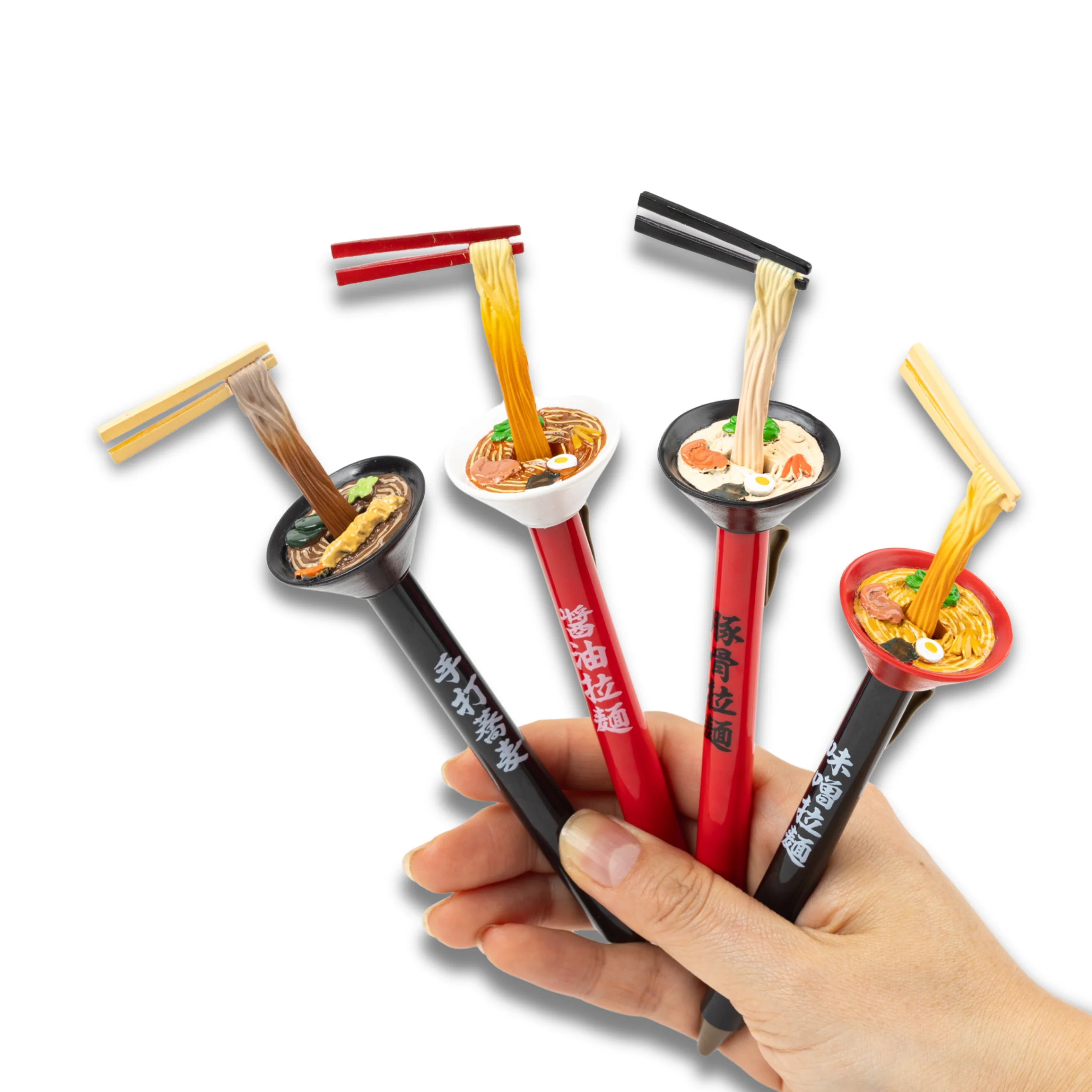 Action Pen Ballpoint Pen - Chopsticks & Noodles Soba - Image 2