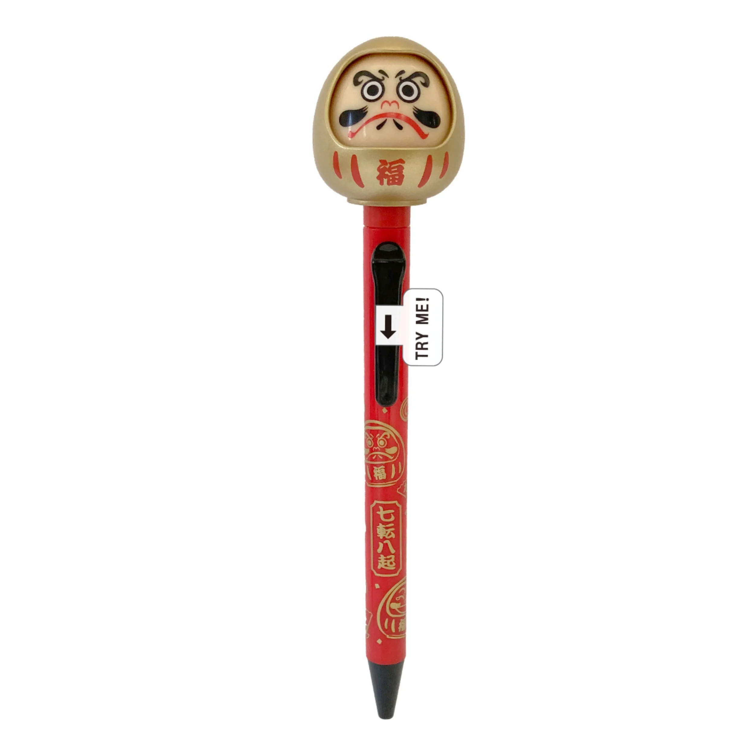 Action Pen Ballpoint Pen - Daruma Gold - Image 6