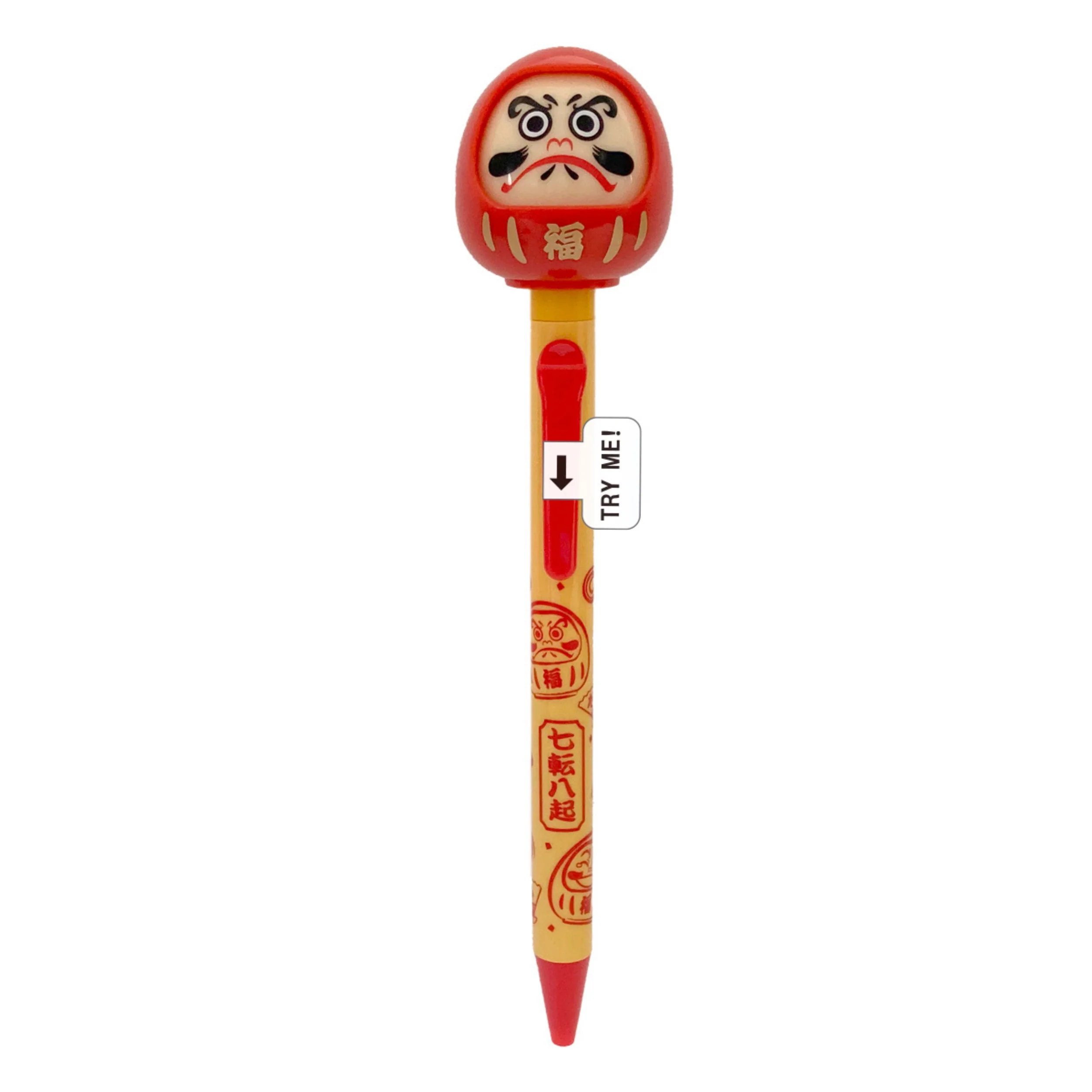 Action Pen Ballpoint Pen - Daruma Red - Image 6