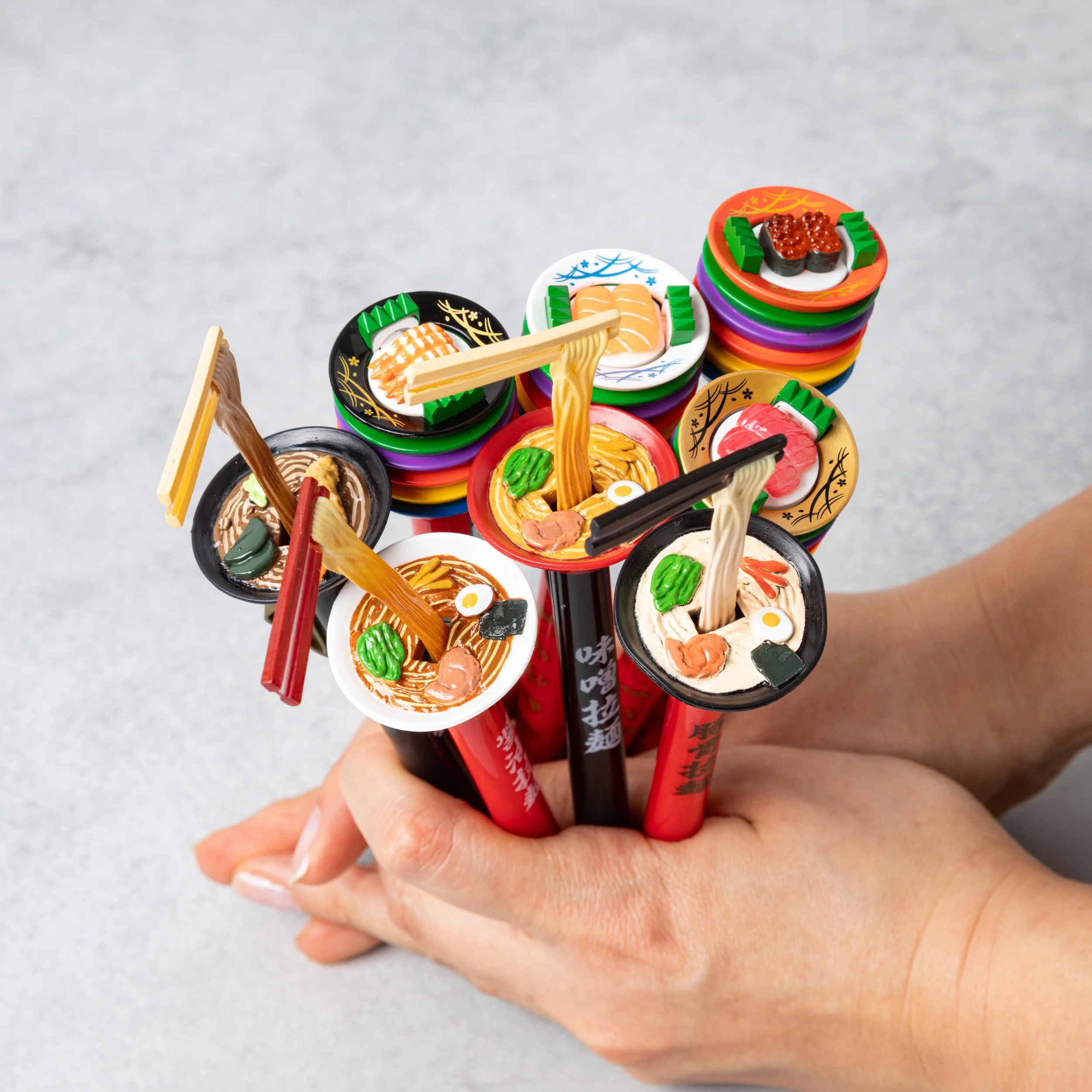Action Pen Ballpoint Pen - Chopsticks & Noodles Soba - Image 3