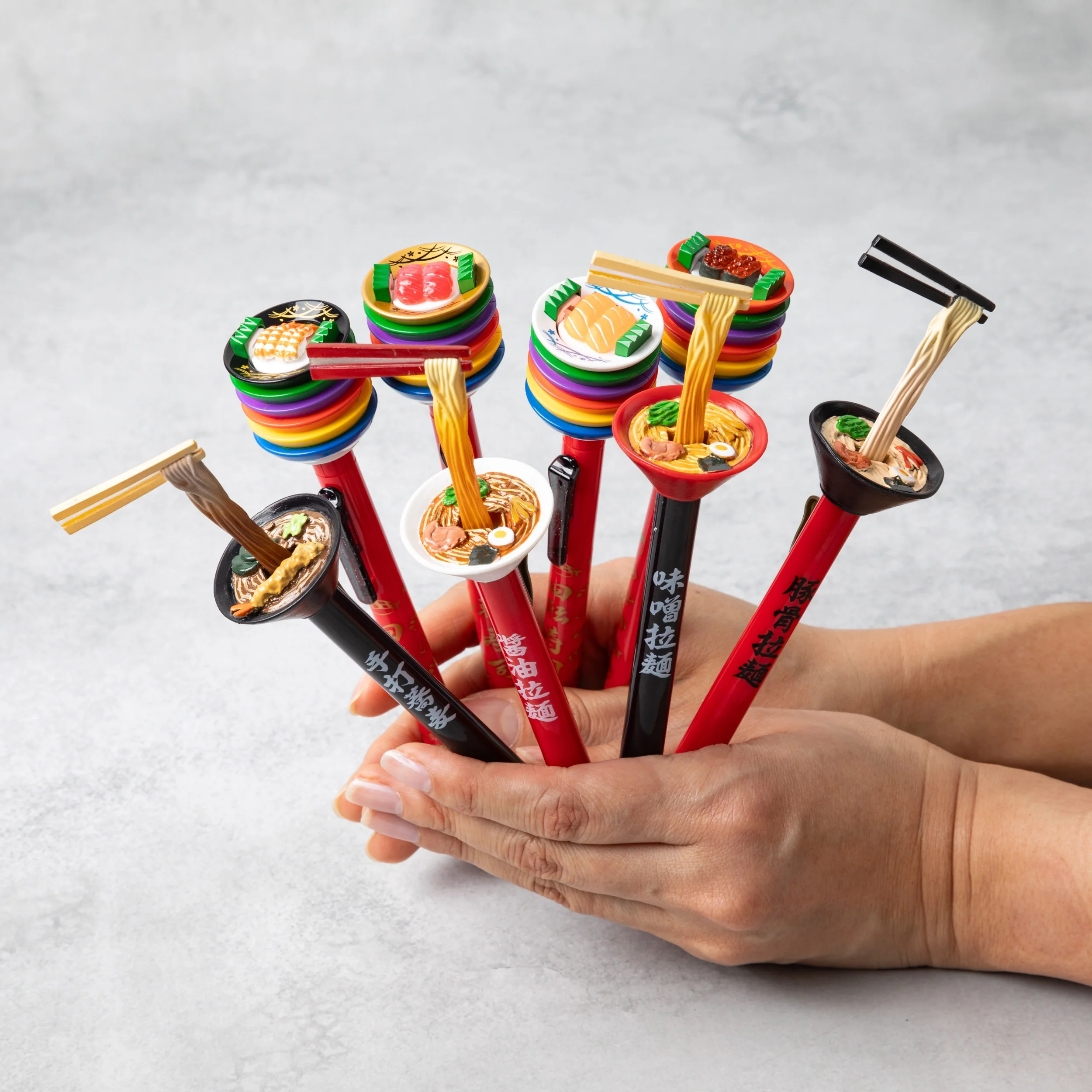 Action Pen Ballpoint Pen - Chopsticks & Noodles Soba - Image 4