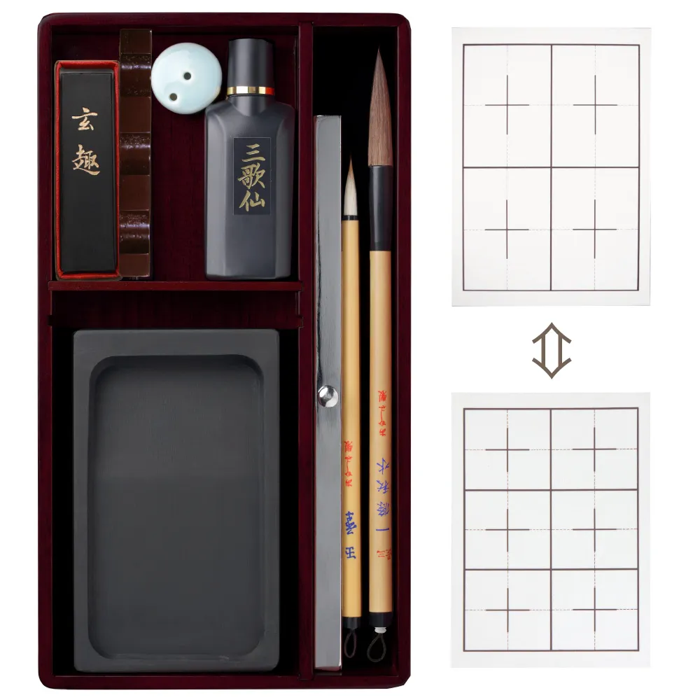 Echizen-Nuri Calligraphy Set - Rose - Large