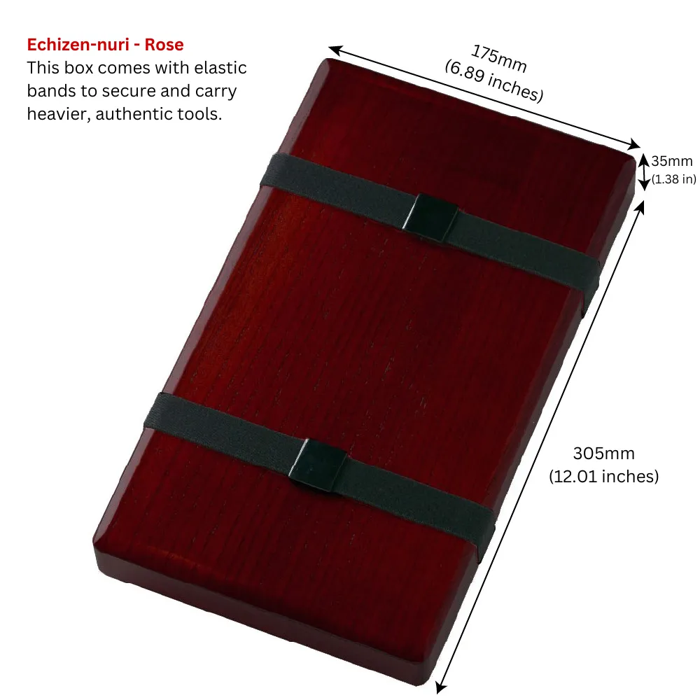 Echizen-Nuri Calligraphy Set - Rose - Large - Image 2