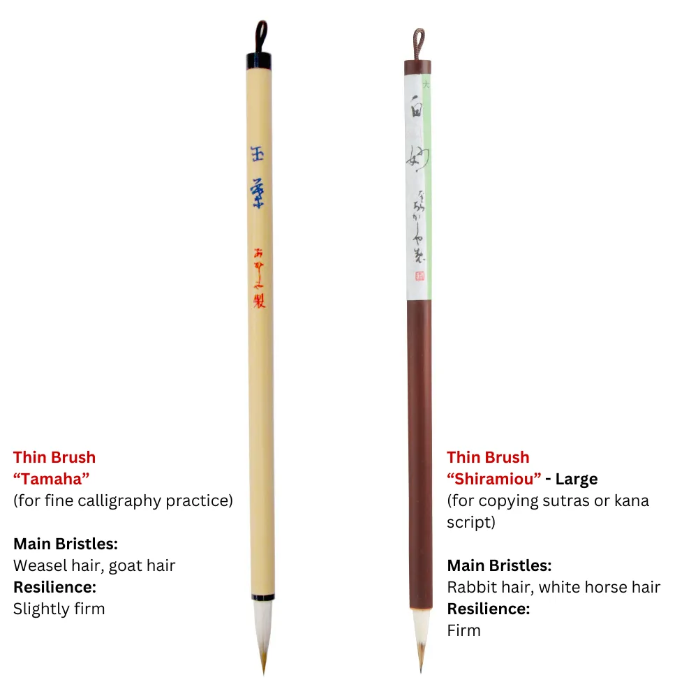 Echizen-Nuri Calligraphy Set - Rose - Small - Image 3