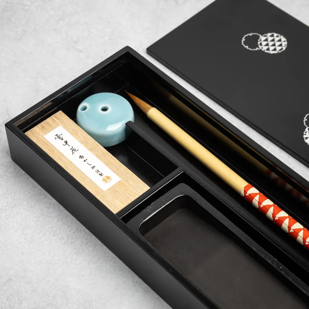 Echizen-Nuri Calligraphy Set - Dragonfly - Image 2