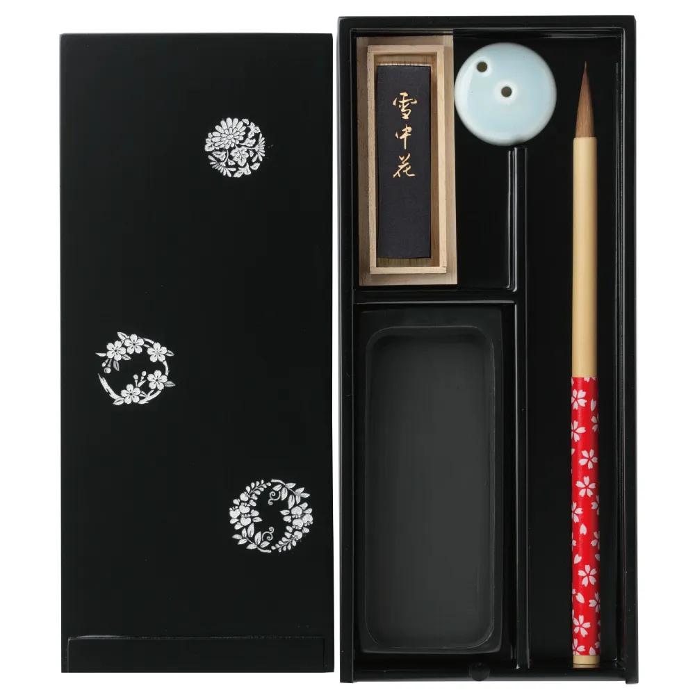 Echizen-Nuri Calligraphy Set - Flower