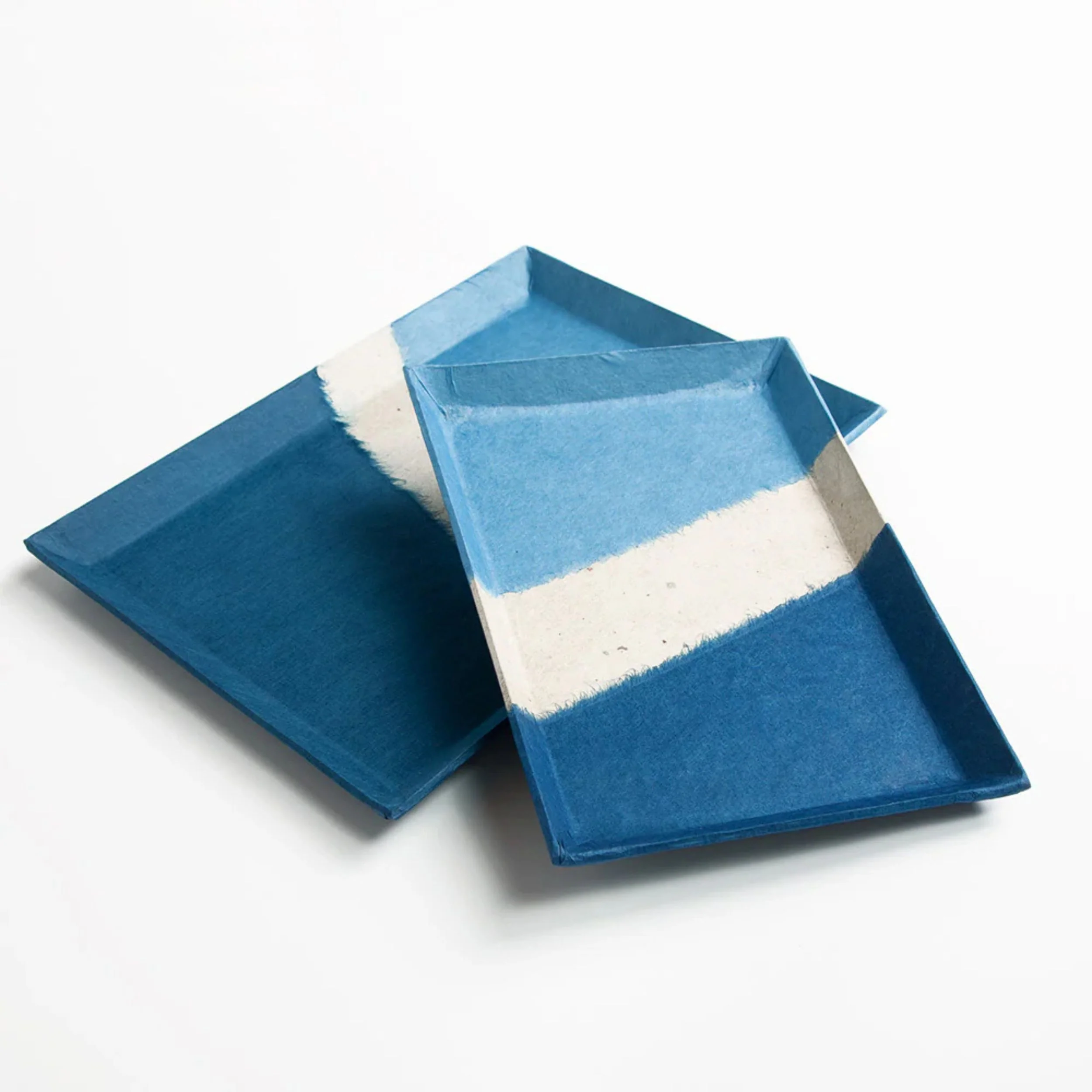 Indigo Handmade Desk Tray - Large - Image 3