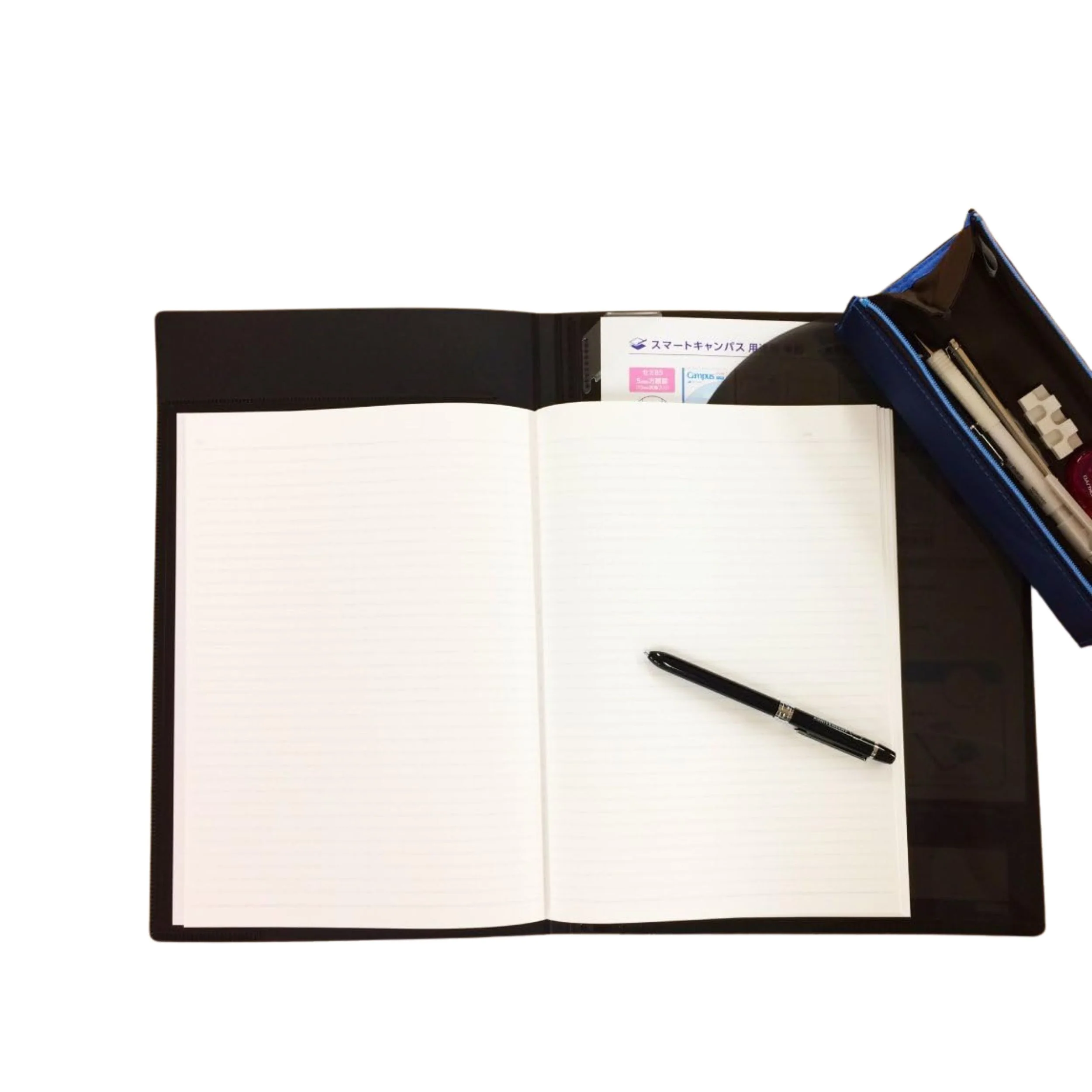 Campus Document Storage Notebook A4 - Black - Image 2