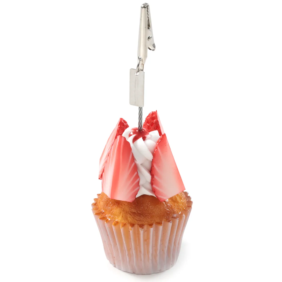 Food Sample Cupcake Clip Strawberry - Image 2