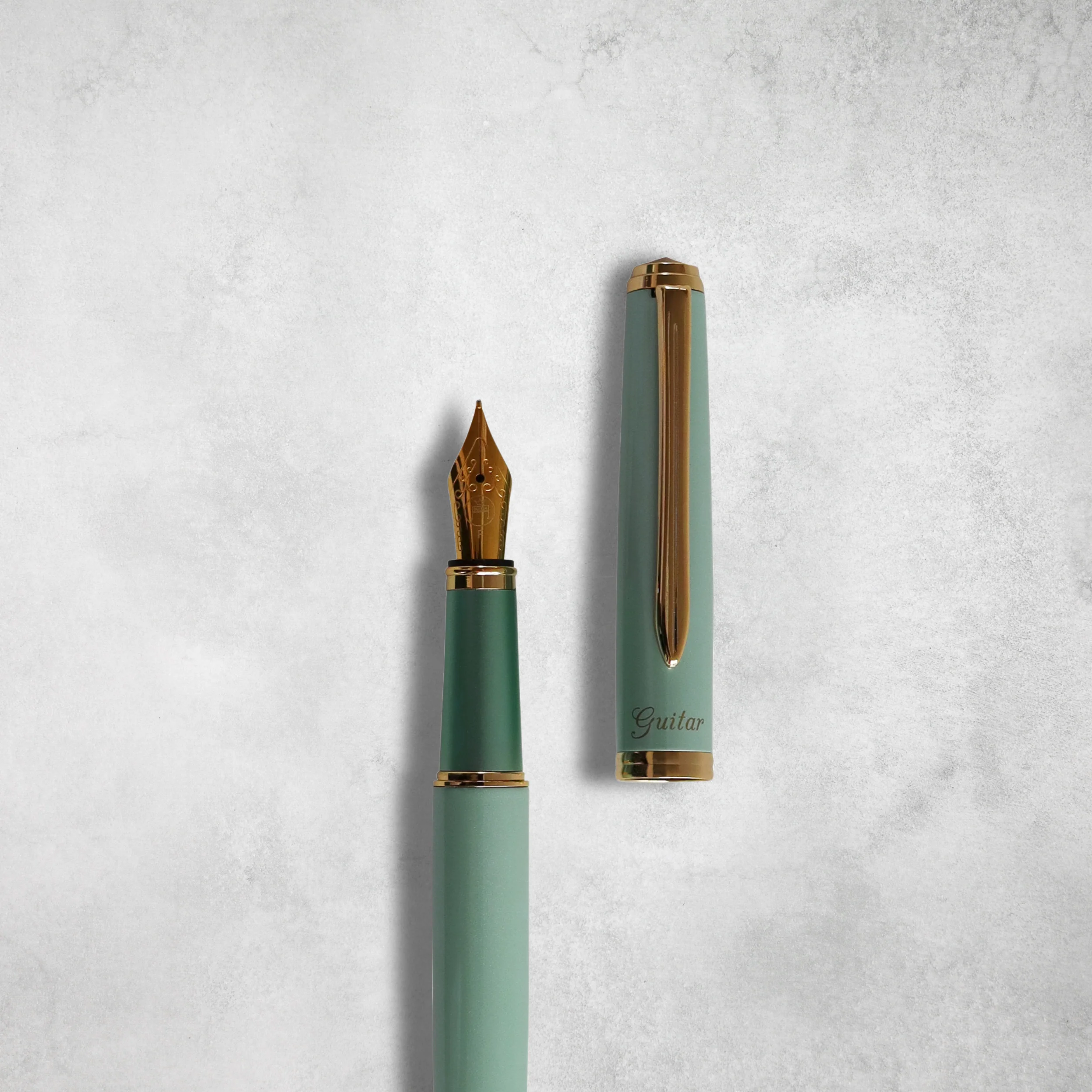 Guitar Fountain Pen Brilliant - Green - Image 3