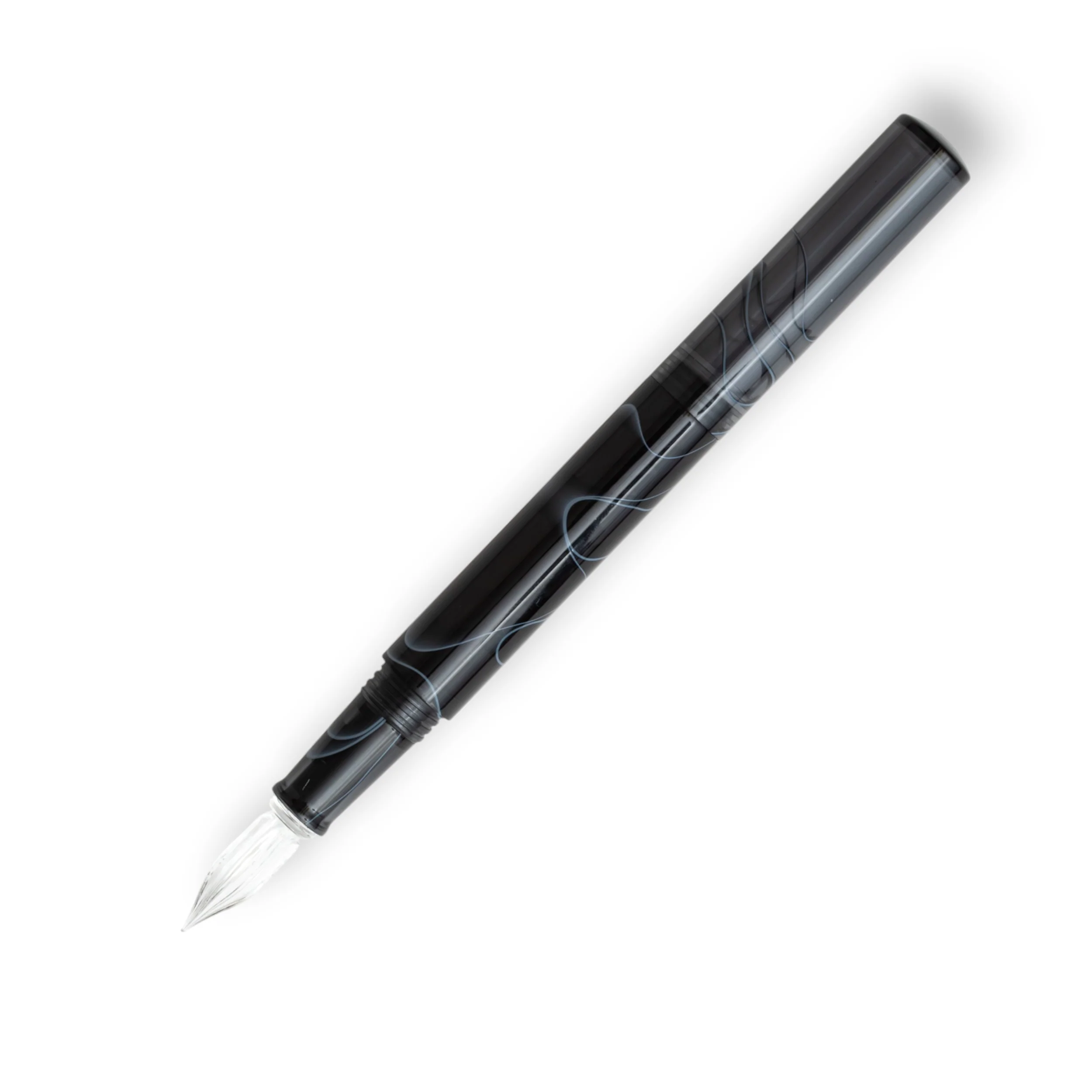 Guitar Glass Pen Aurora - Cosmo Black