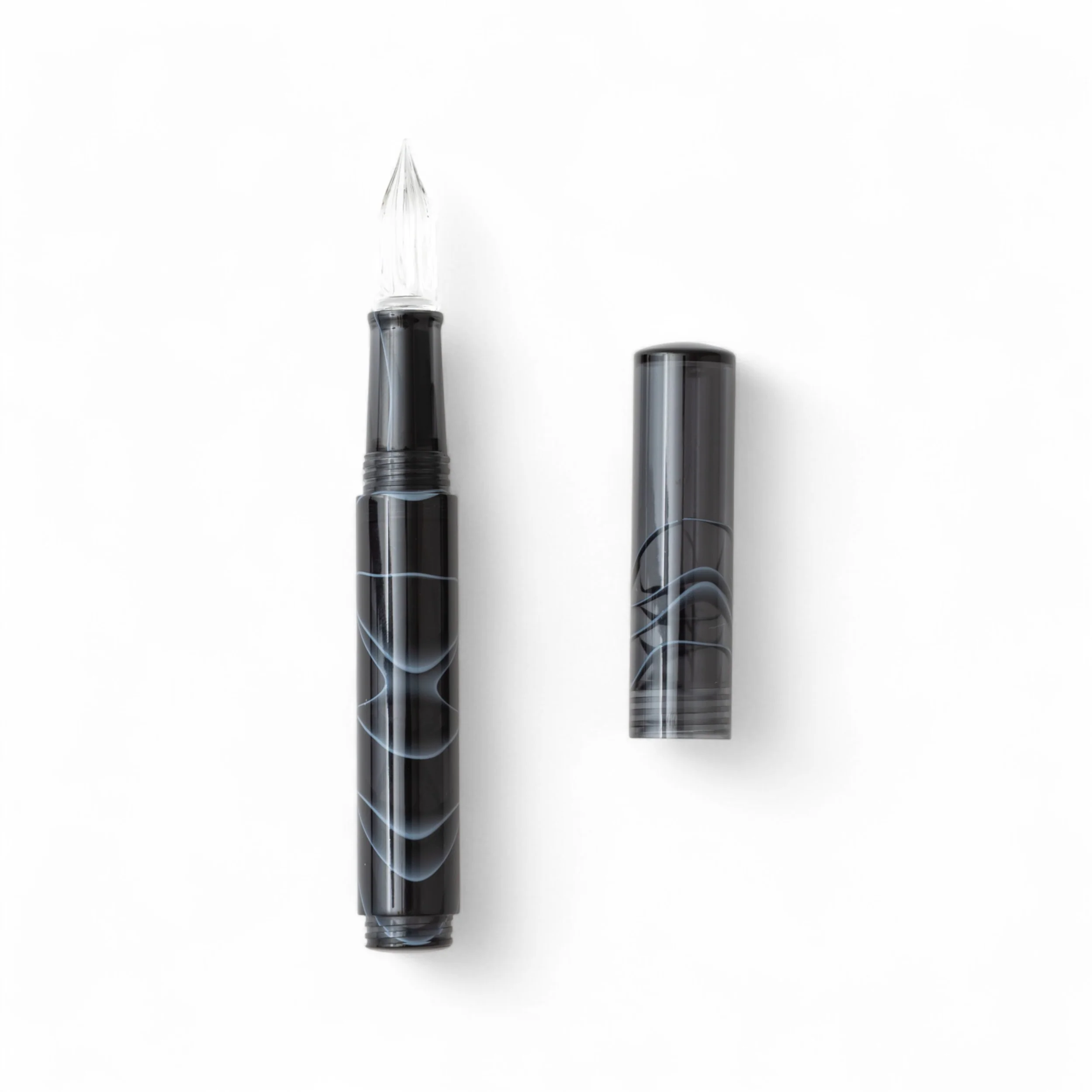Guitar Glass Pen Aurora - Cosmo Black - Image 2