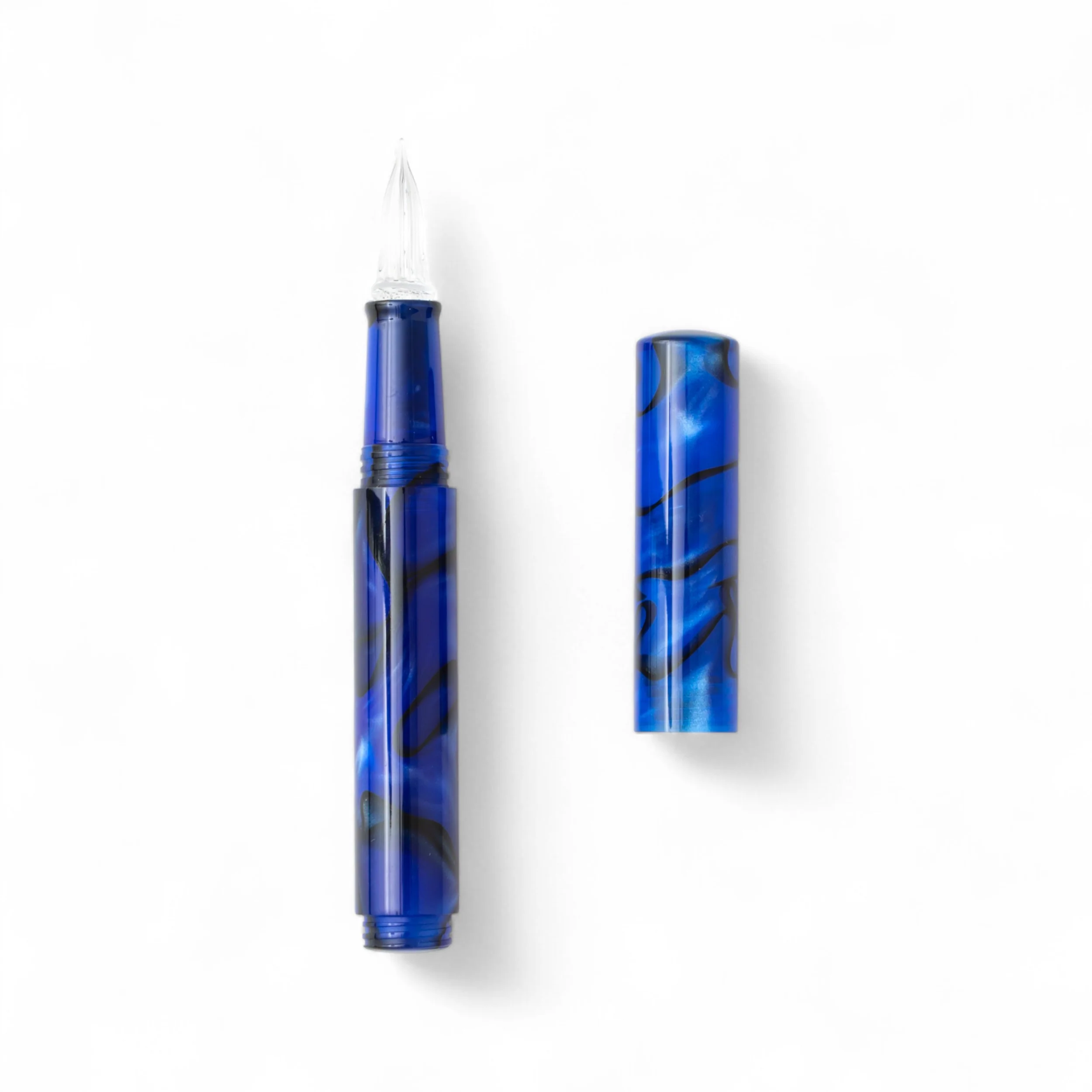 Guitar Glass Pen Aurora - Cosmo Blue - Image 3
