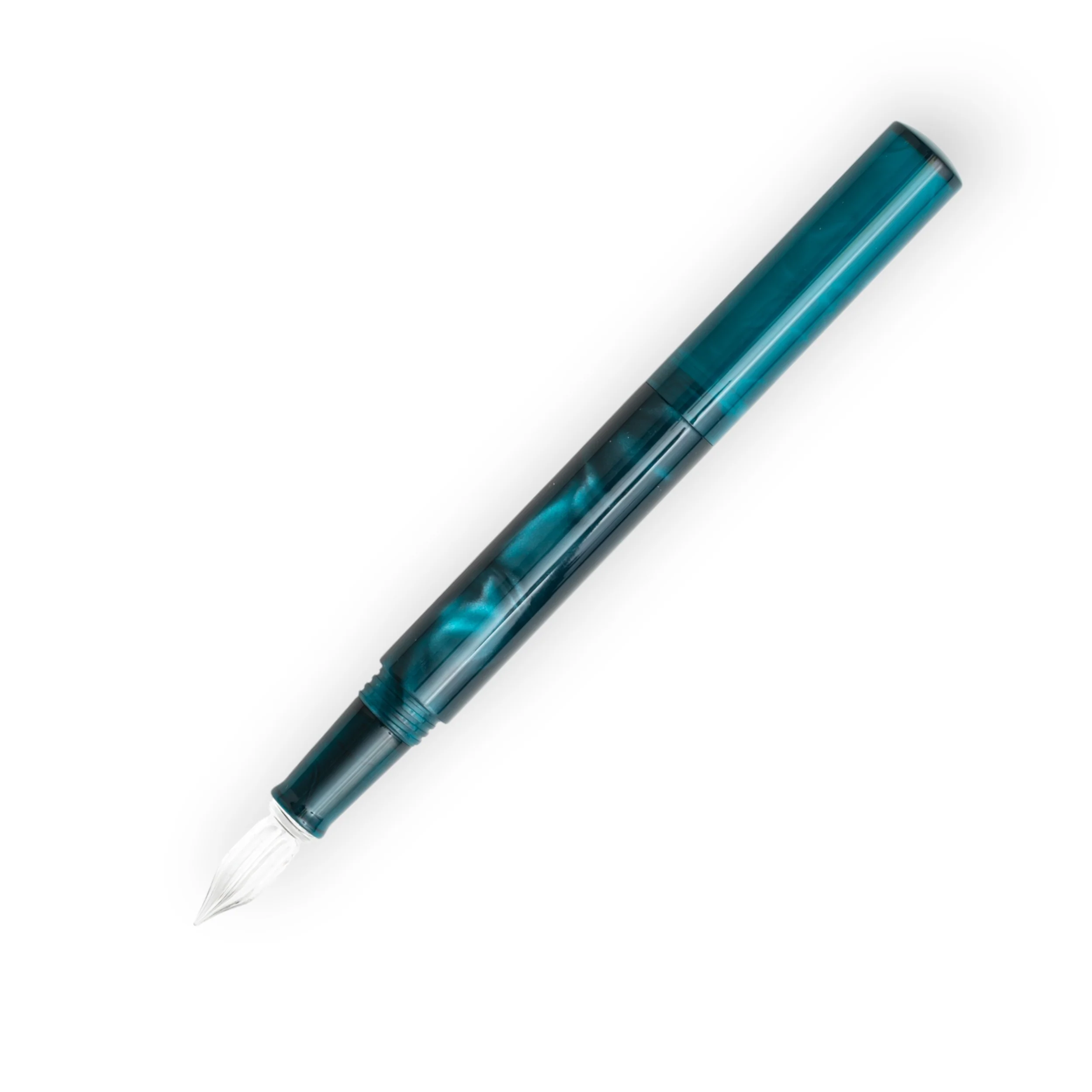 Guitar Glass Pen Aurora - Cosmo Green