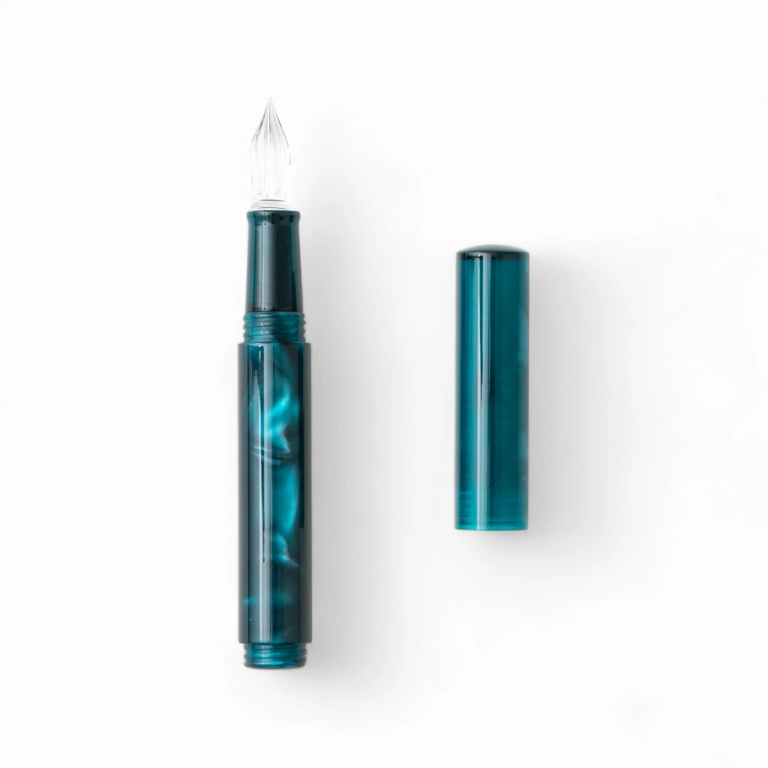 Guitar Glass Pen Aurora - Cosmo Green - Image 3