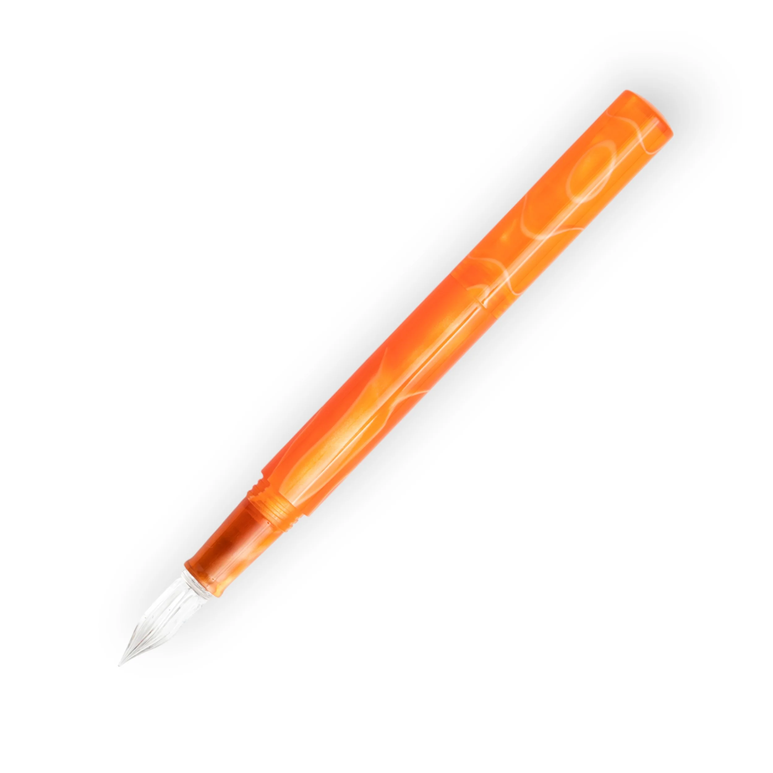 Guitar Glass Pen Aurora - Cosmo Orange