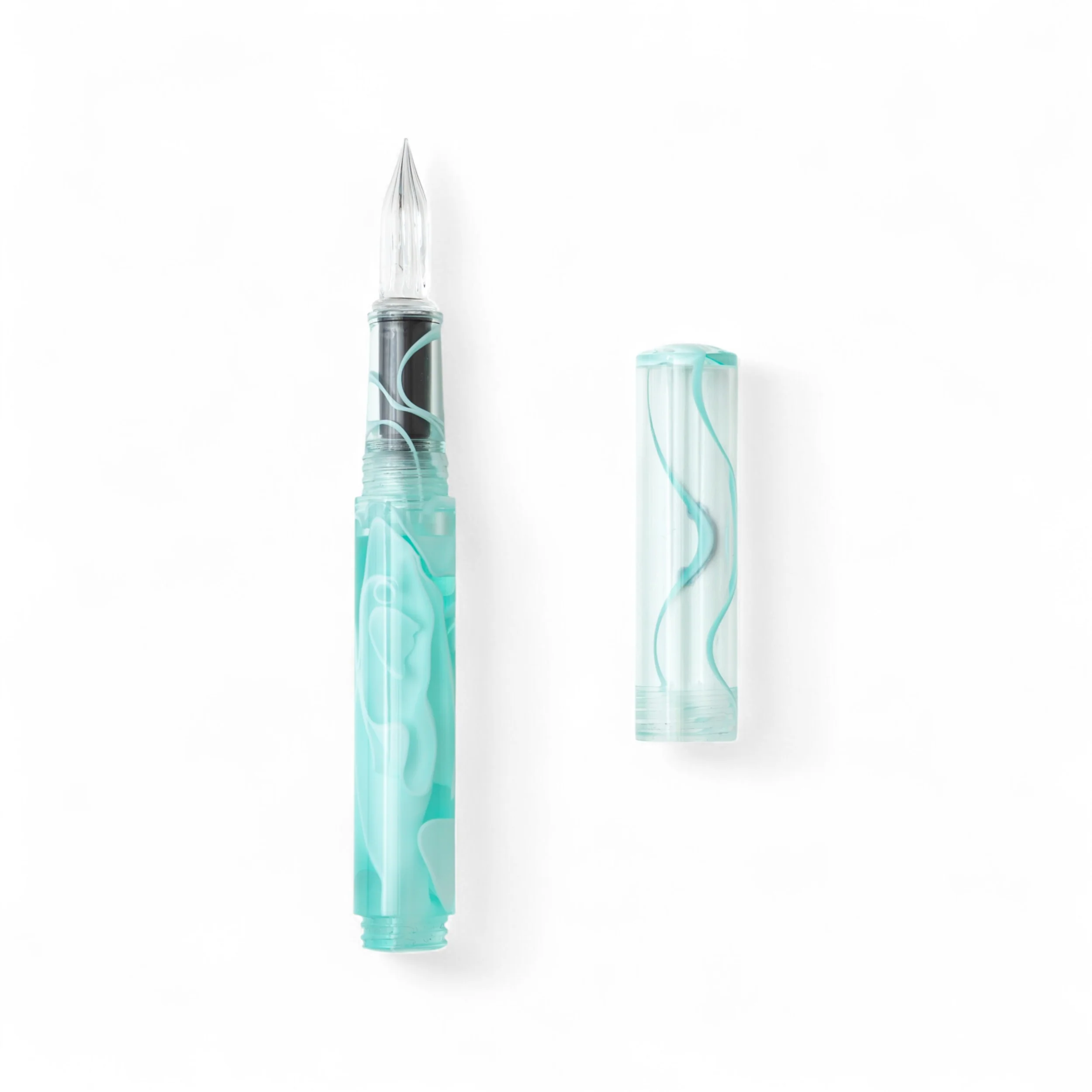 Guitar Glass Pen Aurora - Ice Mint - Image 3