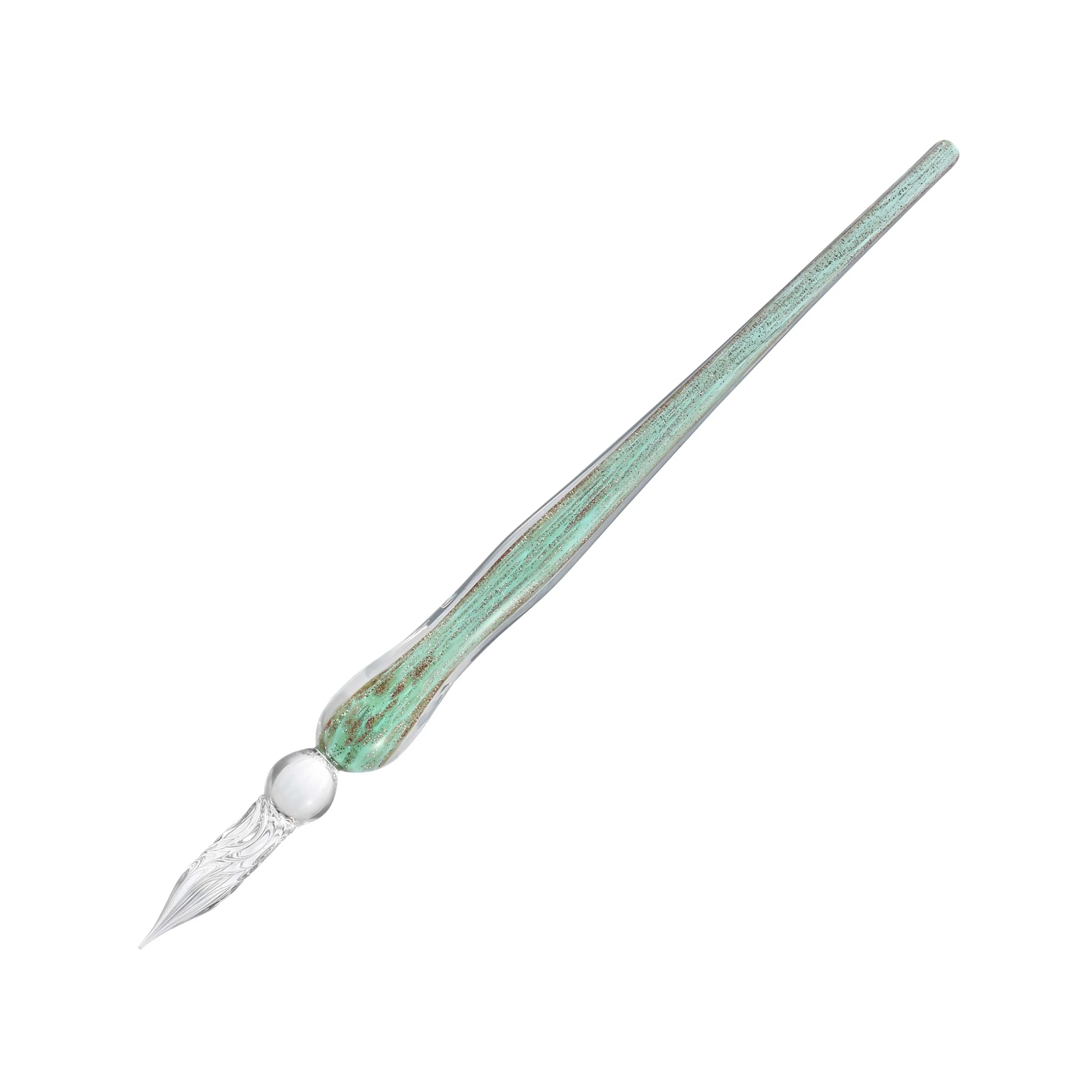 Guitar Glass Pen - Light Green