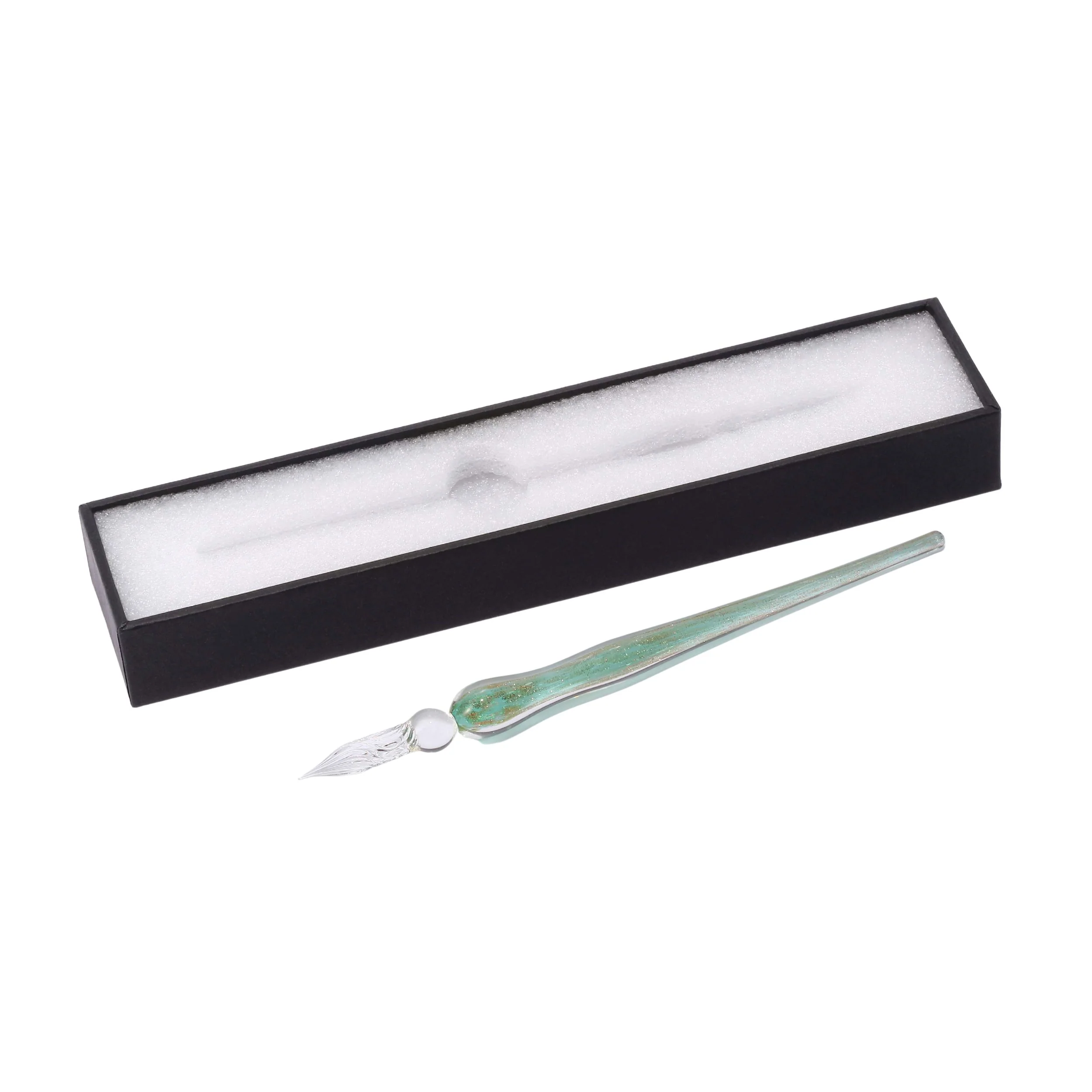 Guitar Glass Pen - Light Green - Image 2