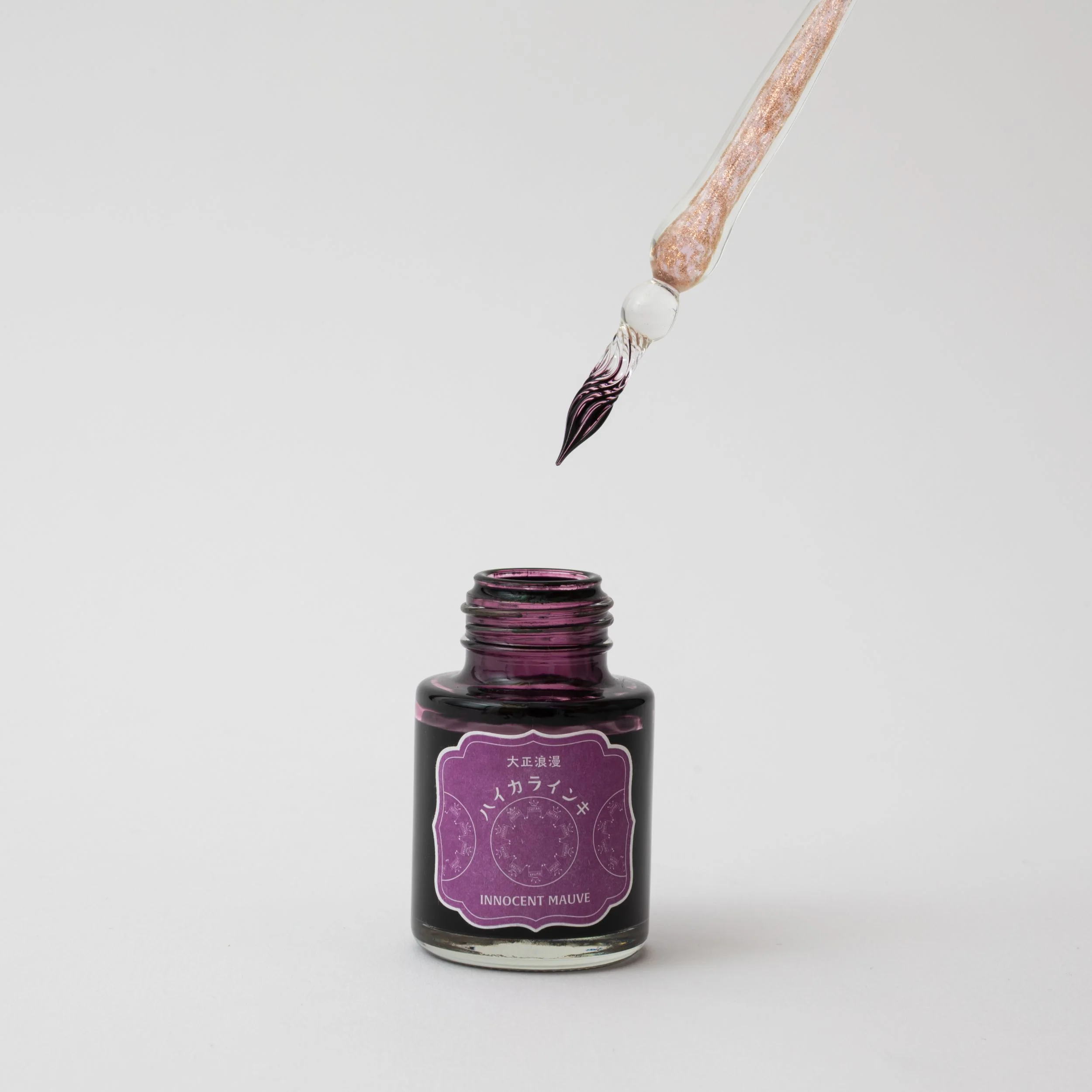 Guitar Glass Pen - Light Pink - Image 4