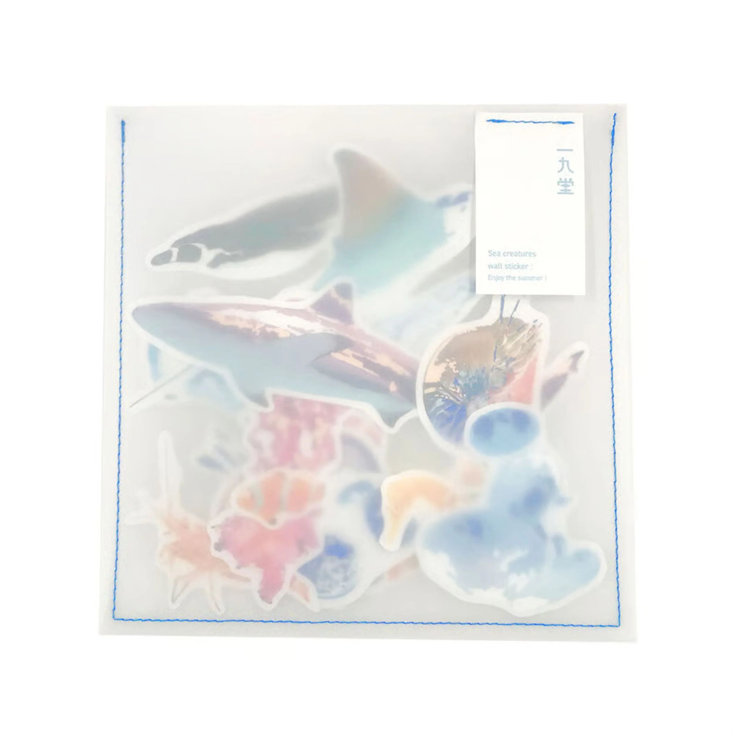 Ichikudo Refit+ Wall Sticker - Sea Animals