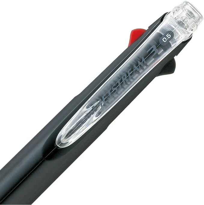 Uni Jetstream 3 Three Ink Multi Color Pen - Black - 0.5mm - Image 4