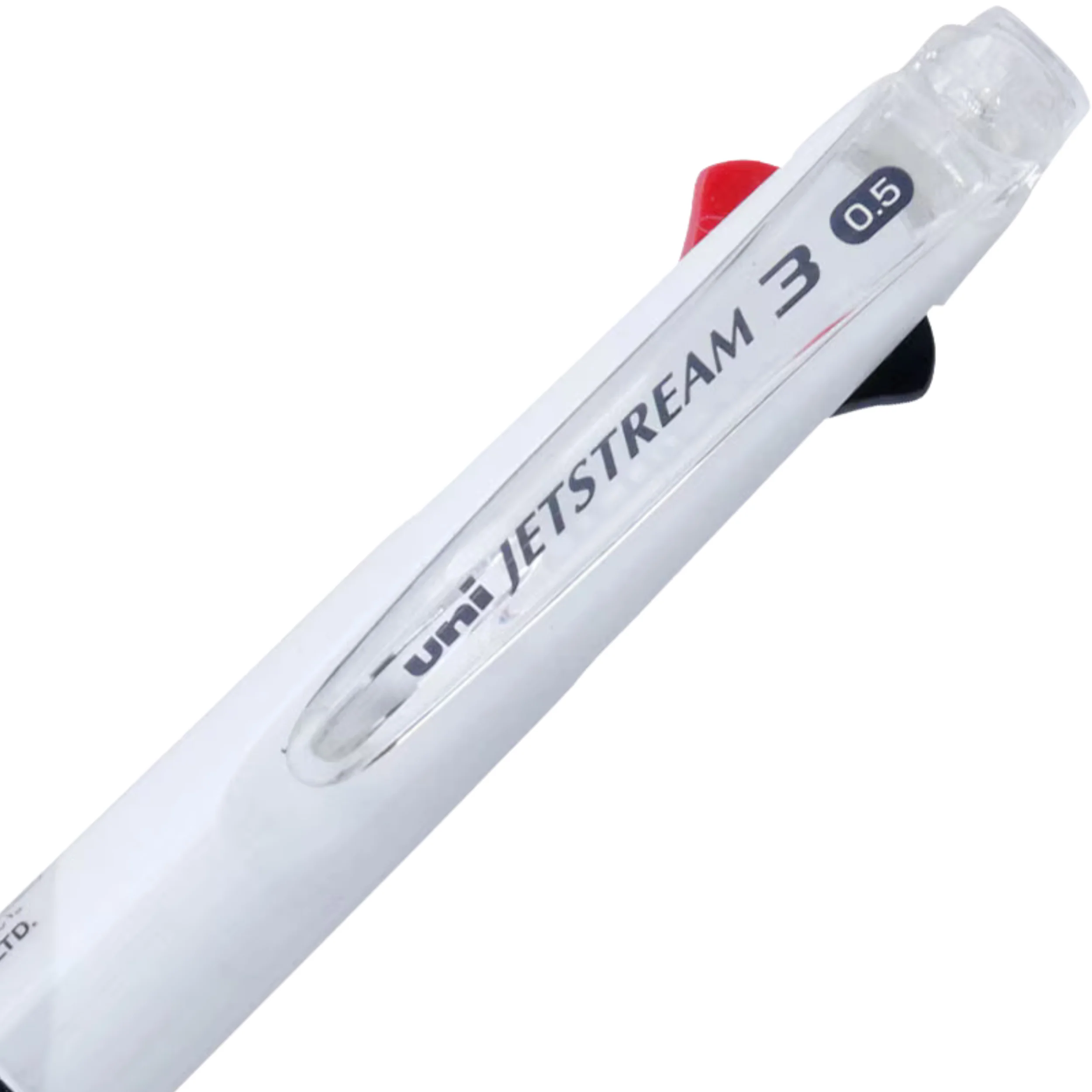Uni Jetstream 3 Three Ink Multi Color Pen - White - 0.5mm - Image 4