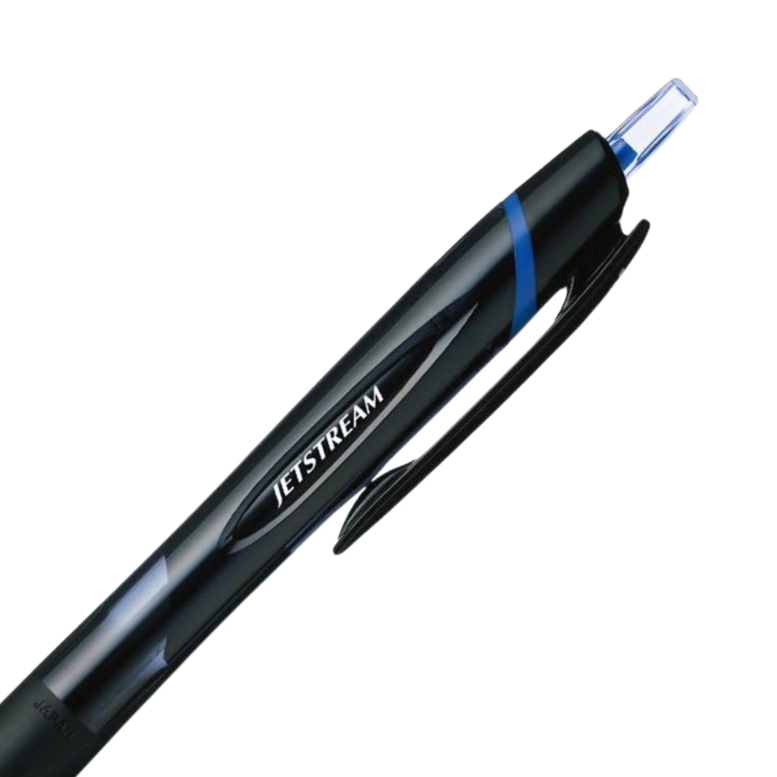 Uni Jetstream Blue Ink Ballpoint Pen - Black - 0.7mm - Image 4