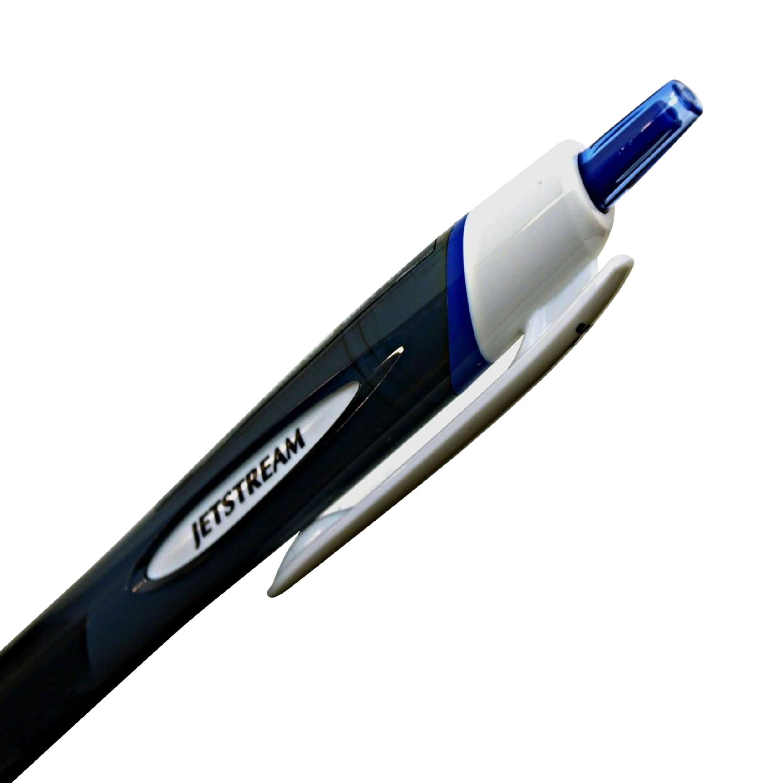Uni Jetstream Blue Ink Ballpoint Pen - Black - 1.0mm - Image 4
