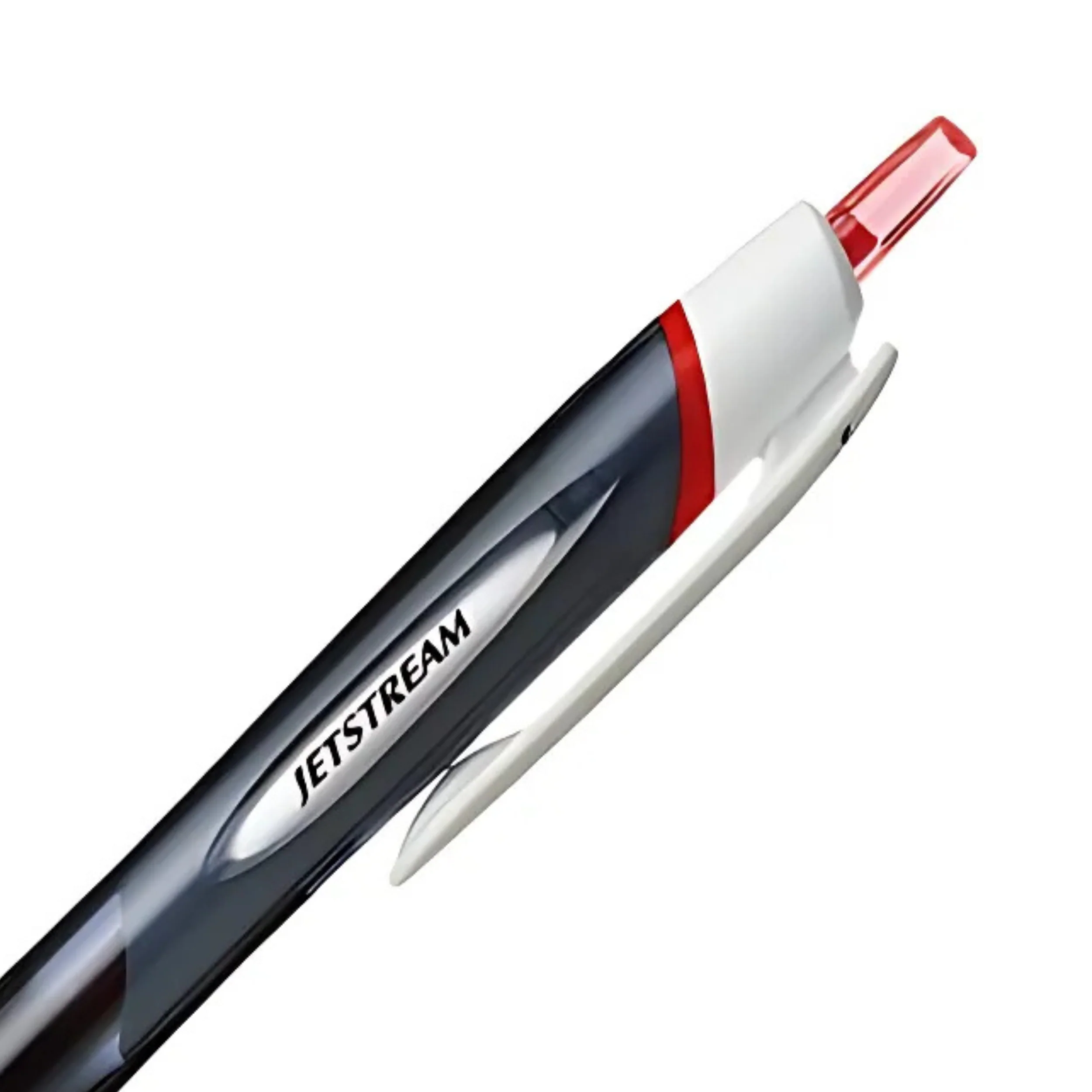 Uni Jetstream Red Ink Ballpoint Pen - Black - 1.0mm - Image 4