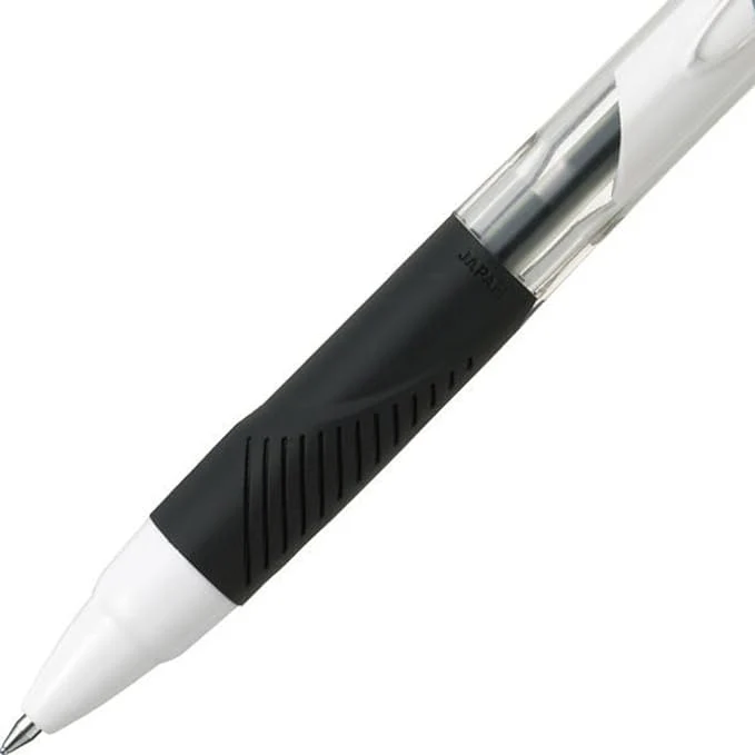 Uni Jetstream Standard Ballpoint Pen - White - Black Ink - 0.5mm - Image 3