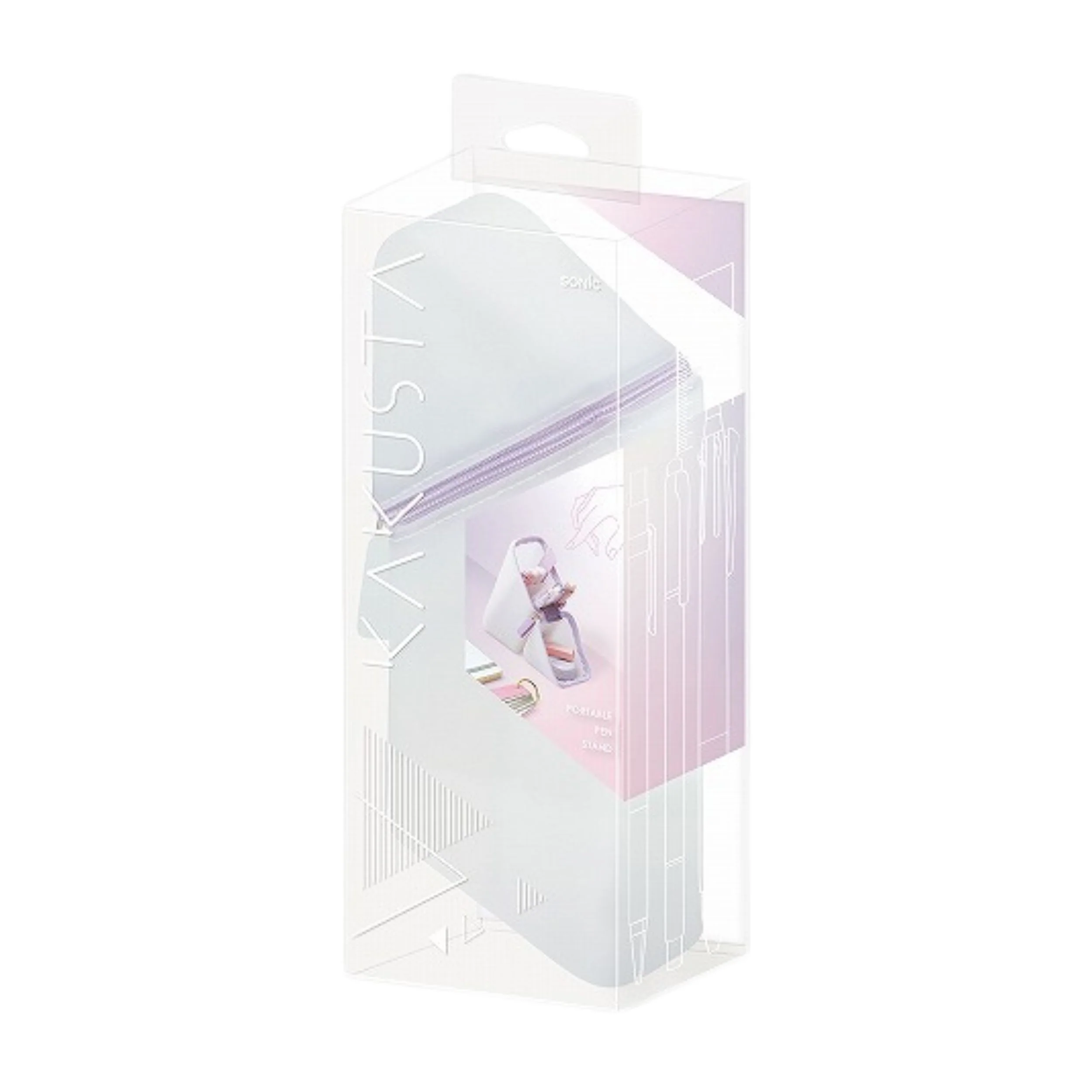 Kakusta Sheer Silicone Pen Cases - White - Image 2