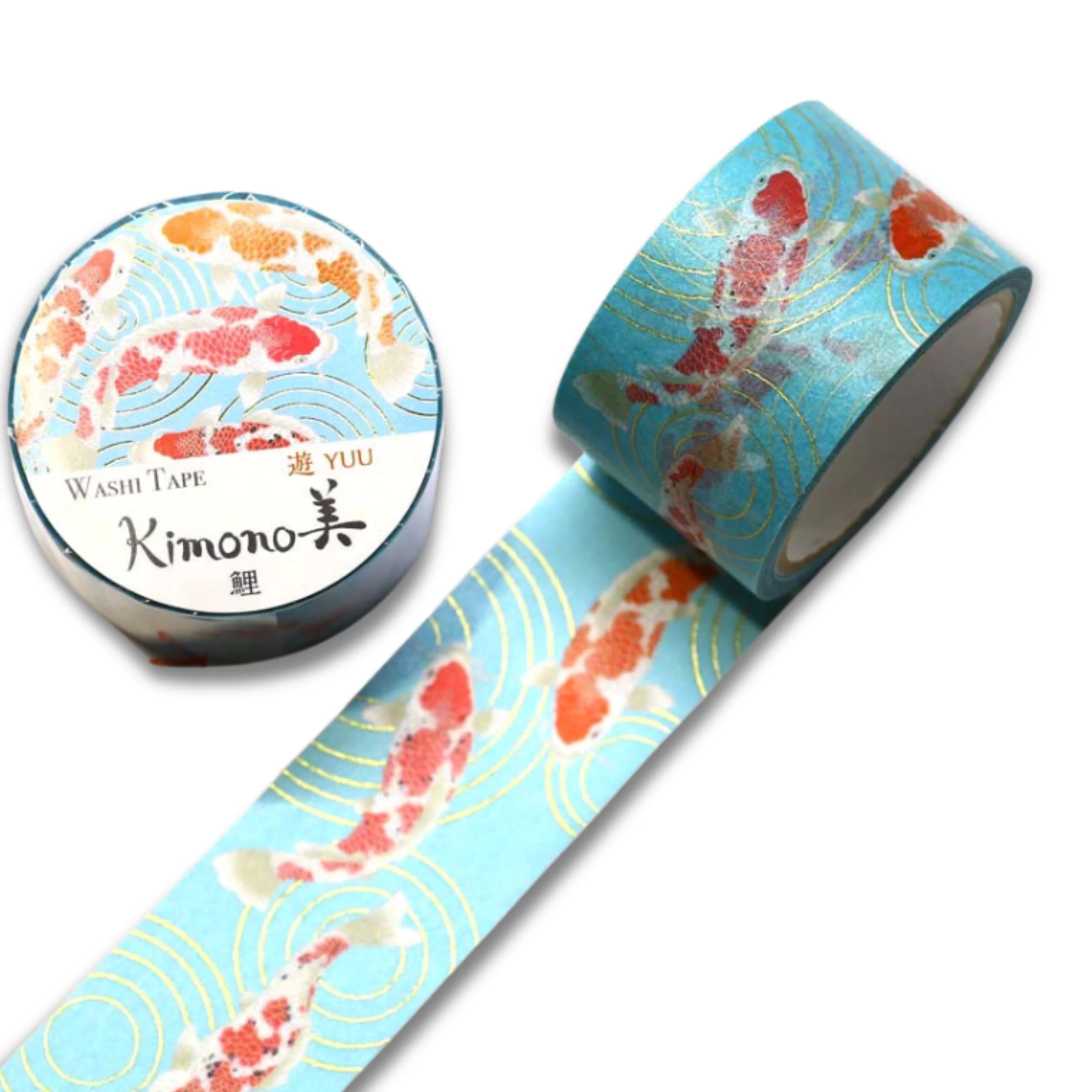 Washi Tapes - Carp (Large) - Kimono-bi