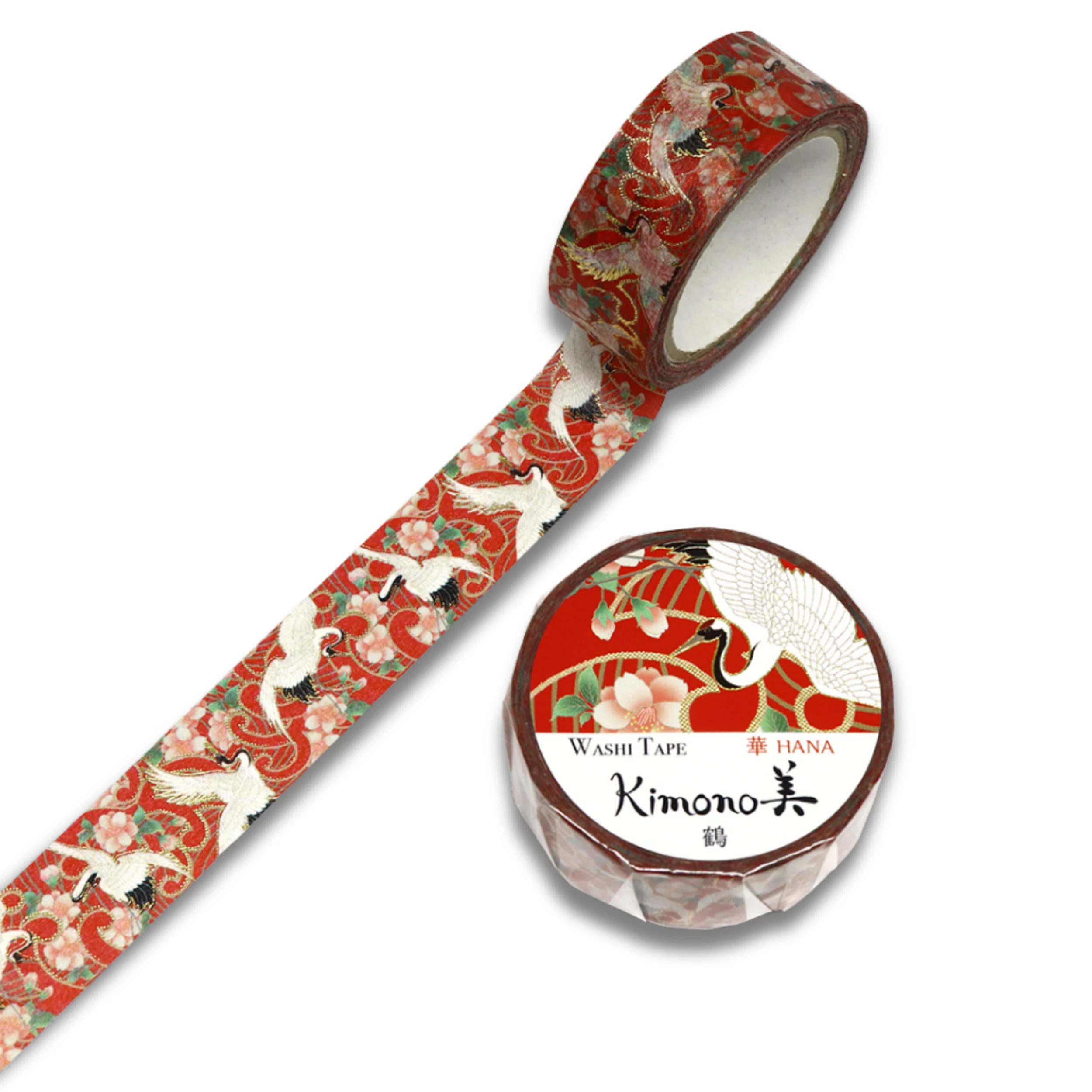 Washi Tapes - Cranes - Kimono-bi
