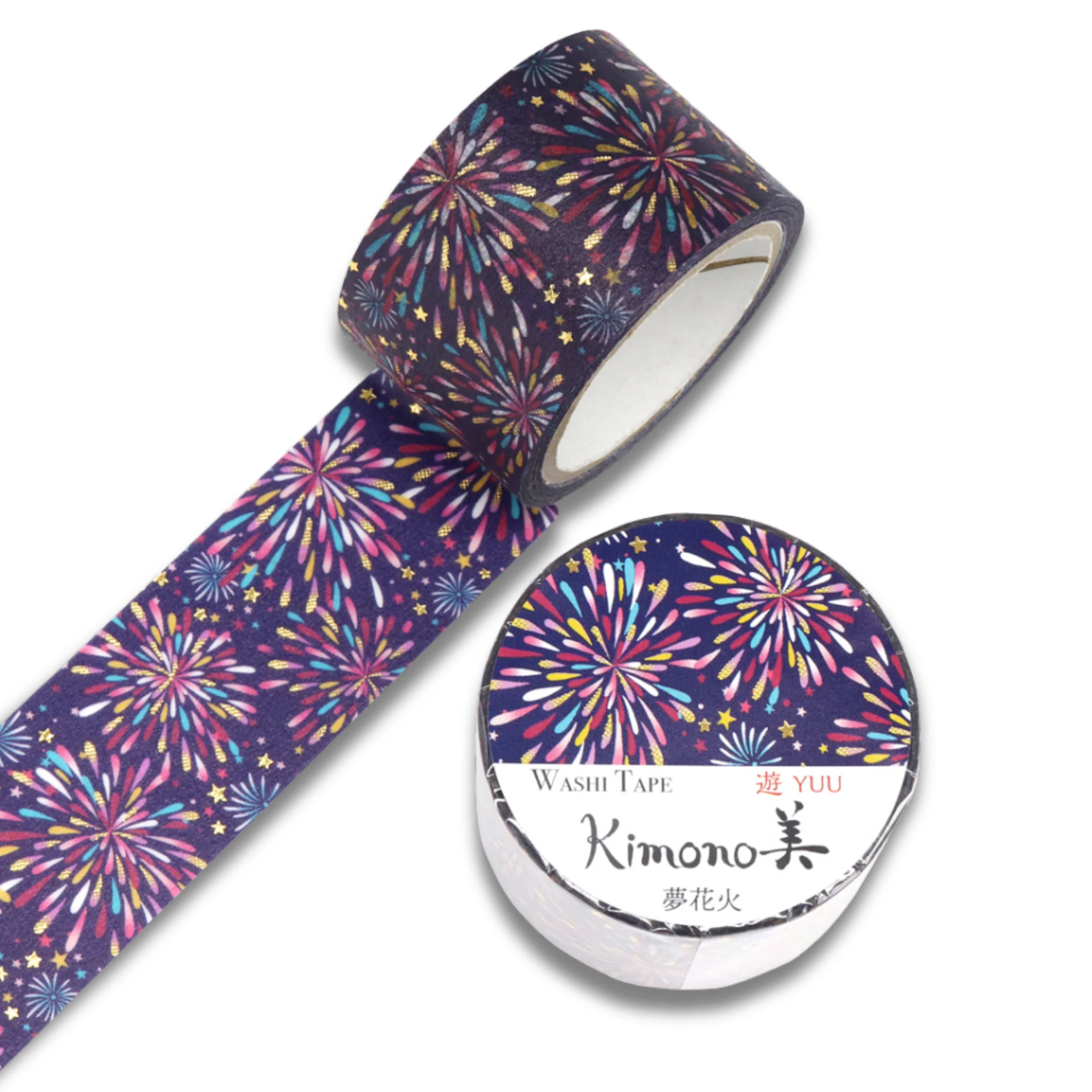 Washi Tapes - Dream Fireworks (Large) - Kimono-bi