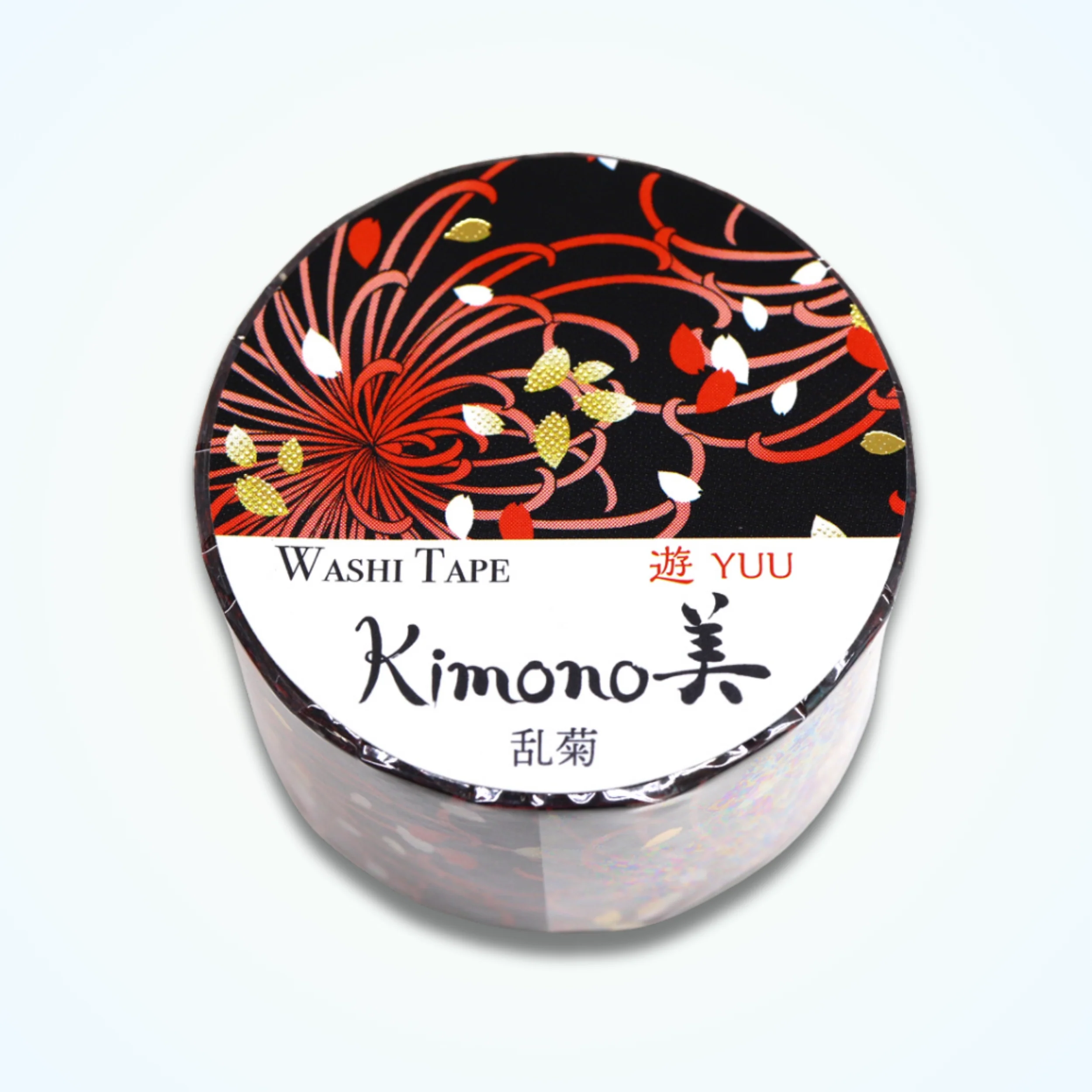 Washi Tapes - Rangiku (Wild Chrysanthemum) (Large) - Kimono-bi - Image 2