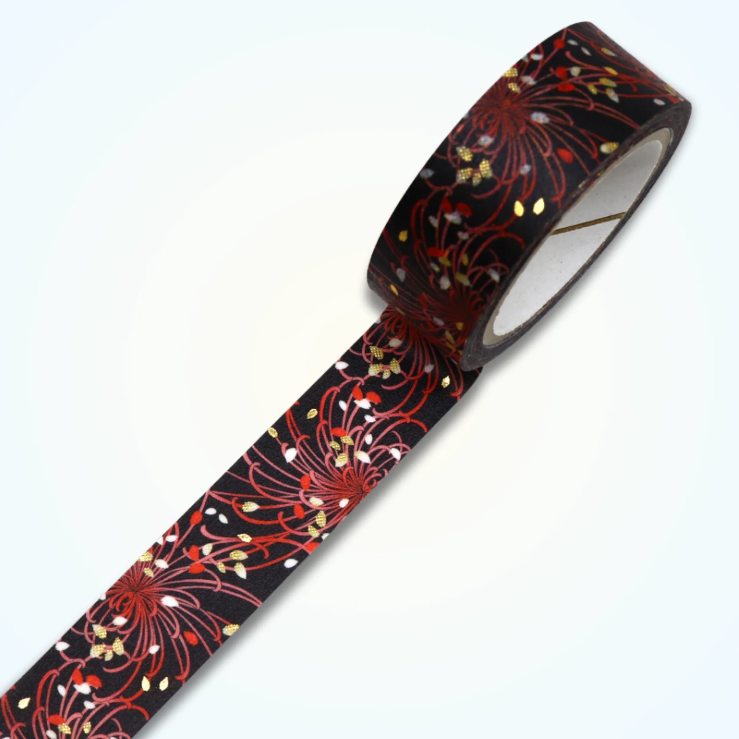 Washi Tapes - Rangiku (Wild Chrysanthemum) - Kimono-bi - Image 3
