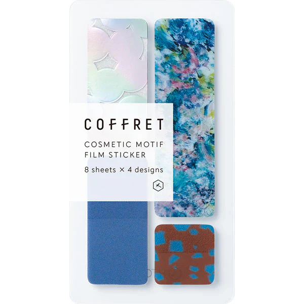 Coffret Cosmetic Film Sticker - Bar - Horizon Blue
