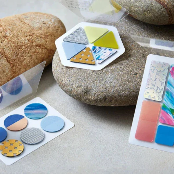 Coffret Cosmetic Film Sticker - Bar - Chiffon Yellow - Image 3