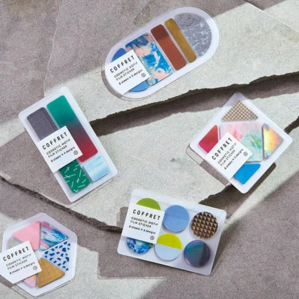 Coffret Cosmetic Film Sticker - Bar - Chiffon Yellow - Image 4