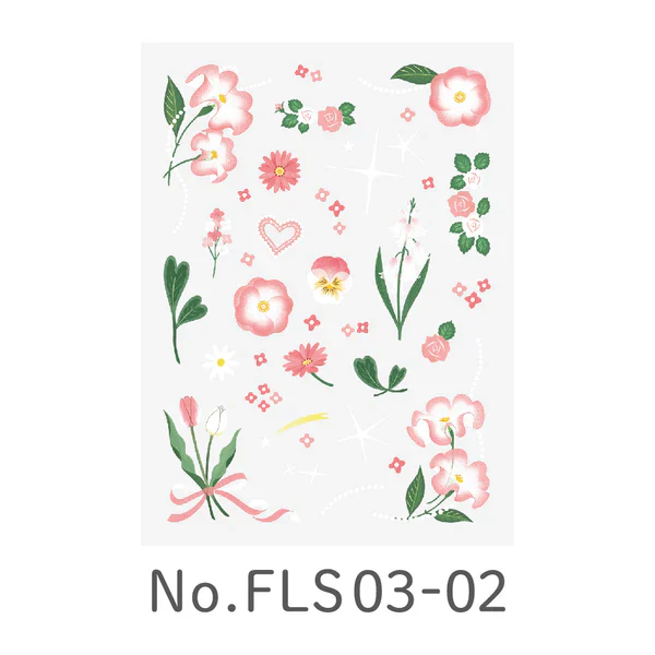 Favluv Sticker - Flower - Pink