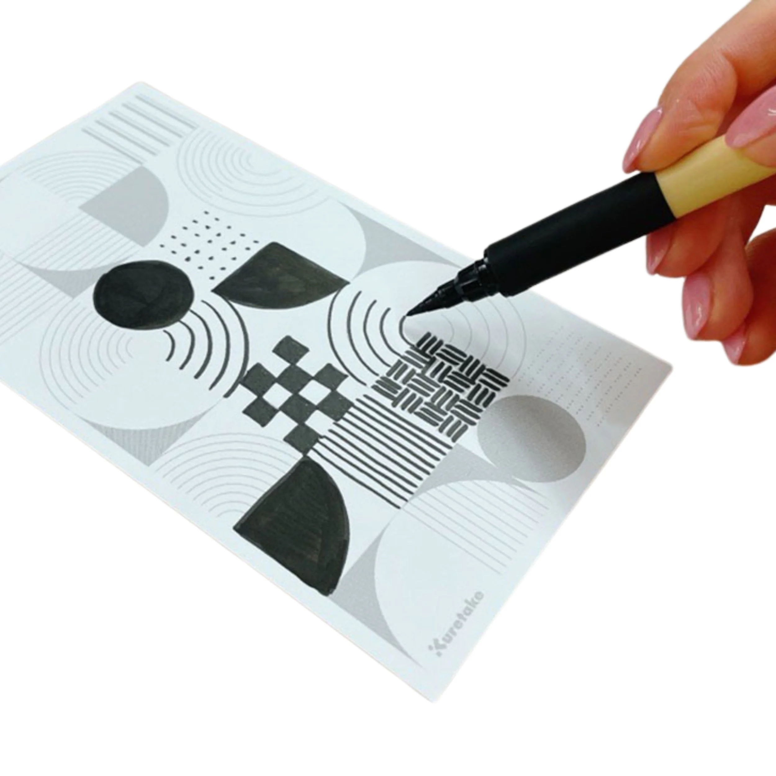 Kuretake Bimoji Fude Pen Assort - 5 Set - Image 5