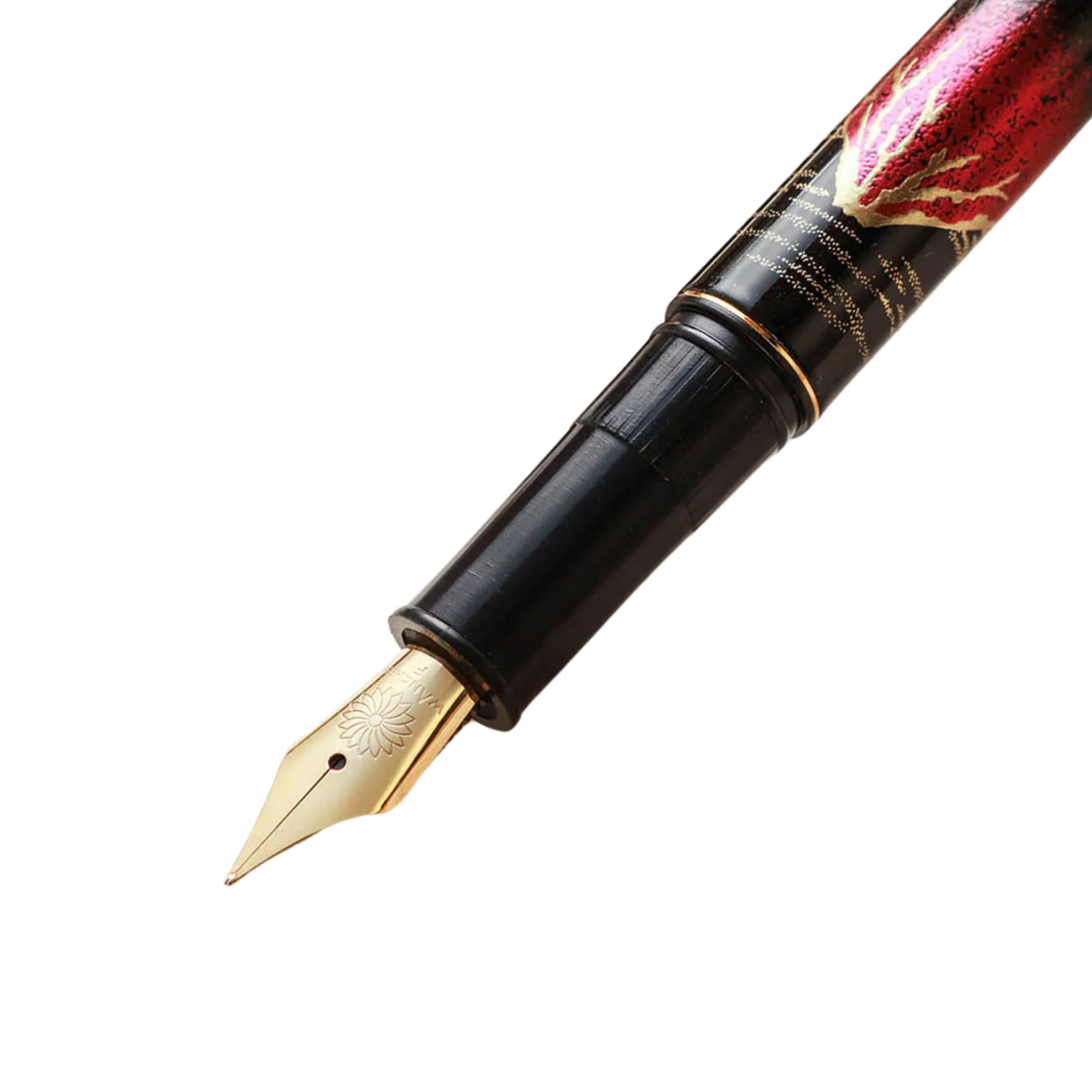 Kuretake Fountain Pen - Red Fuji - M - Image 4