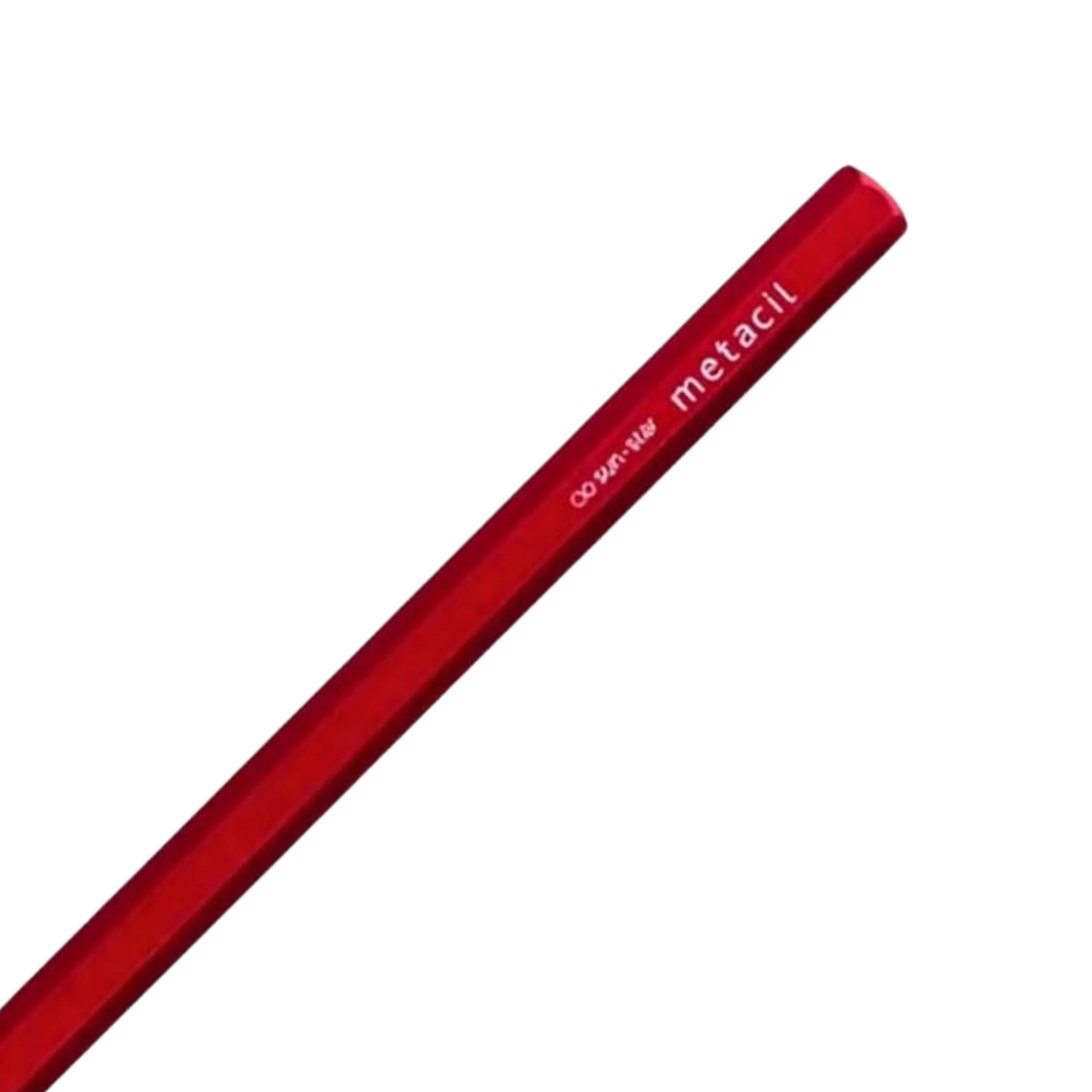 Metacil Metal Pencil - Metallic Red - Image 4