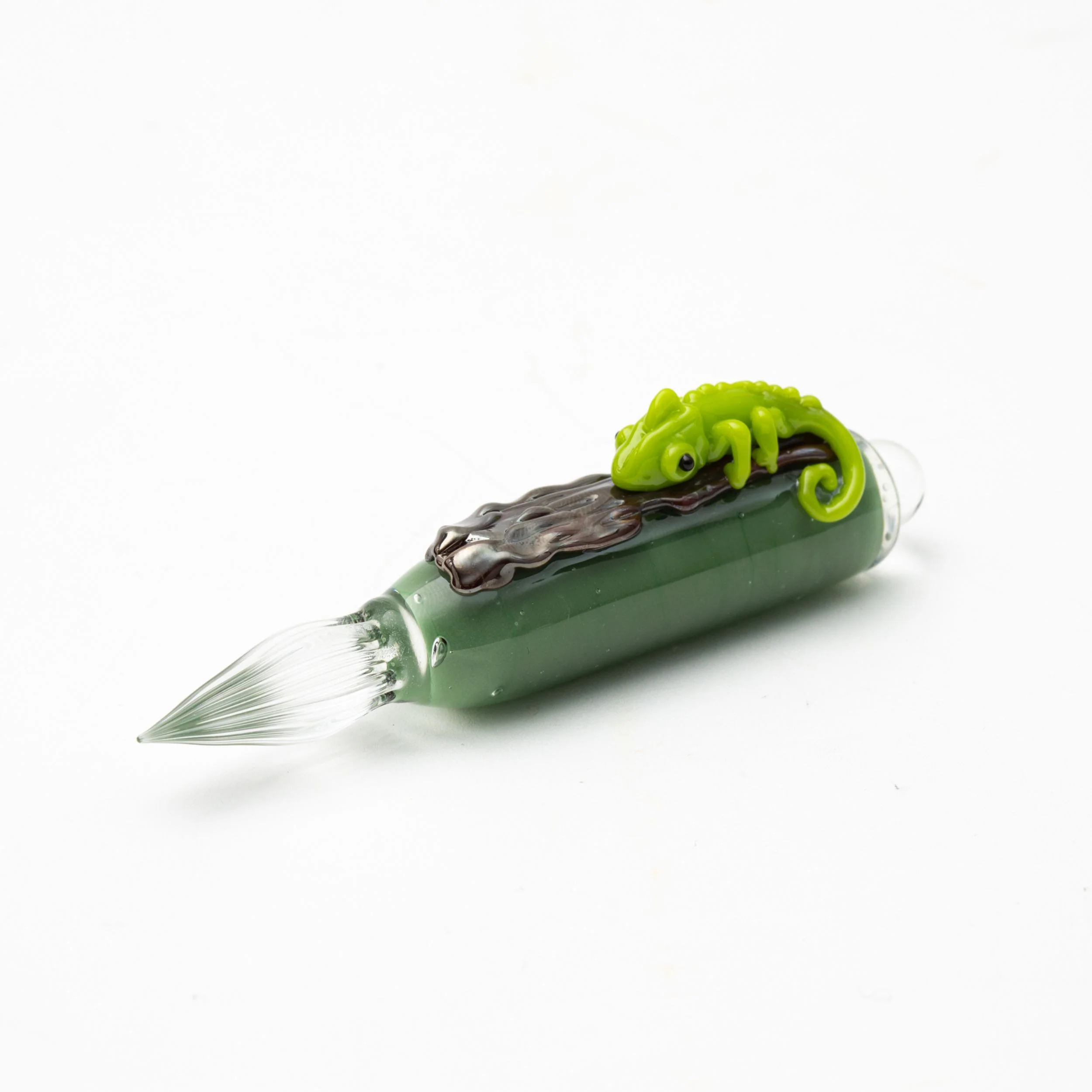 Minoru Glass - Glass Pen Chameleon - Image 2