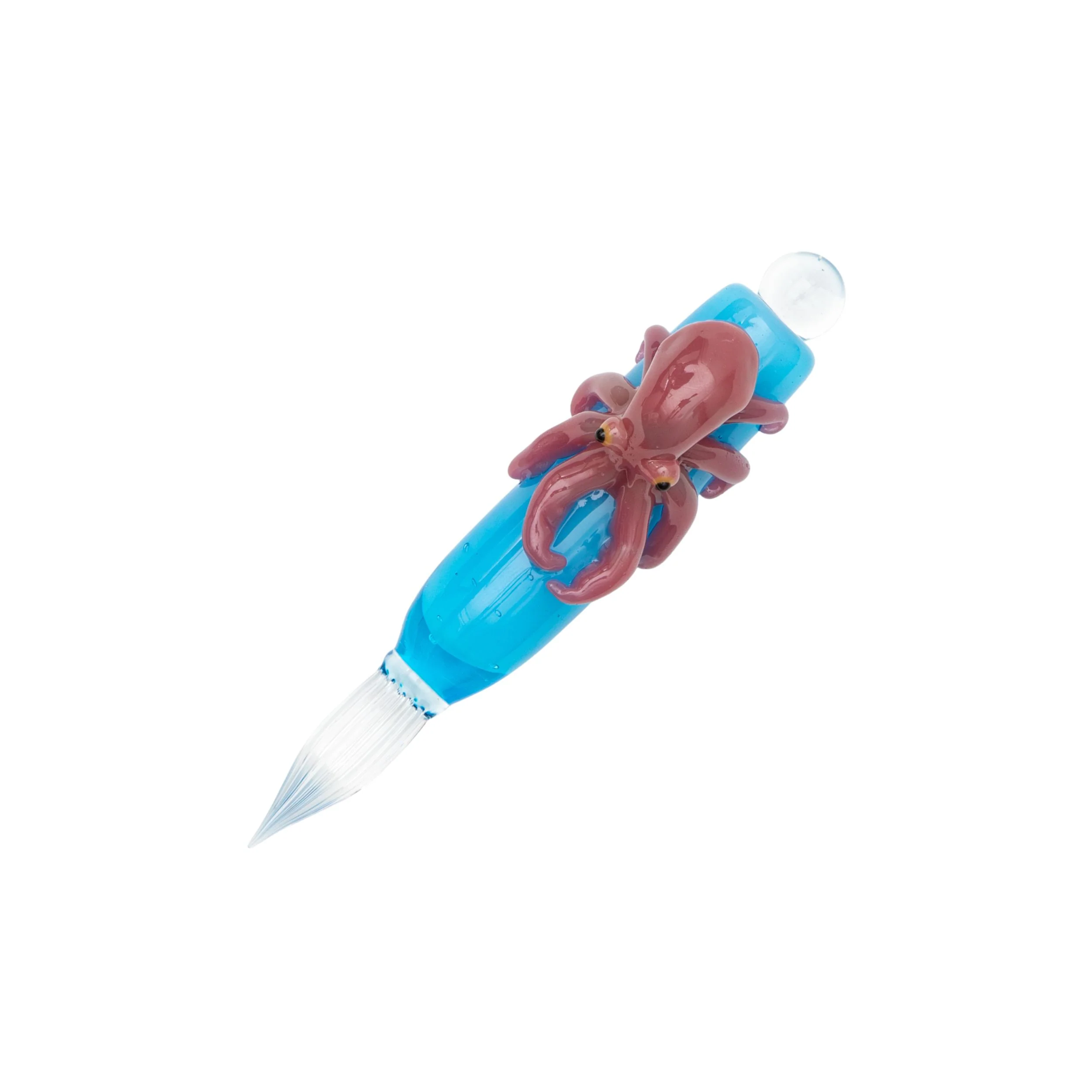 Minoru Glass - Glass Pen Octopus