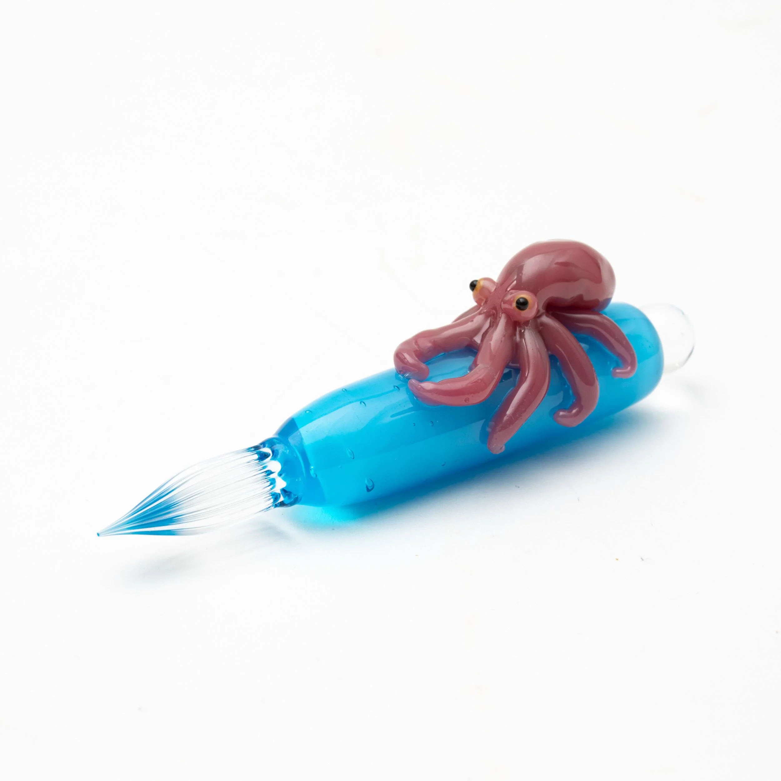 Minoru Glass - Glass Pen Octopus - Image 2