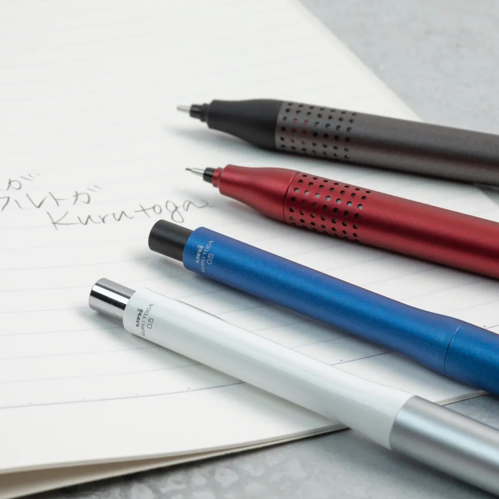 Uni Kuru Toga Advance Upgrade Mechanical Pencil 0.5 - Red - Image 4