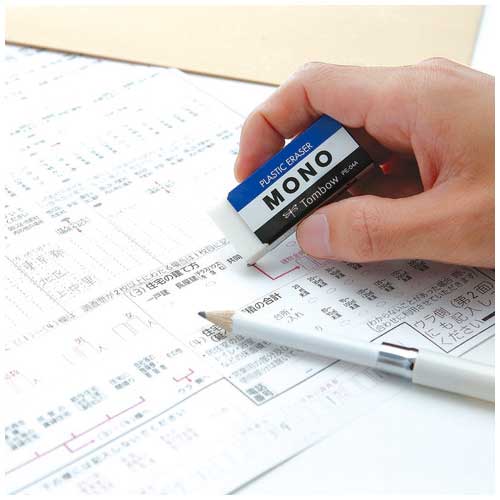 Tombow MONO Eraser - White - Medium - Image 2